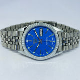Seiko 5 Sports Automatic Blue Dial – Refurbished Japan Vintage 21 Jewels National Watches