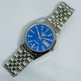 Seiko 5 Sports Automatic Blue Dial – Refurbished Japan Vintage 21 Jewels National Watches