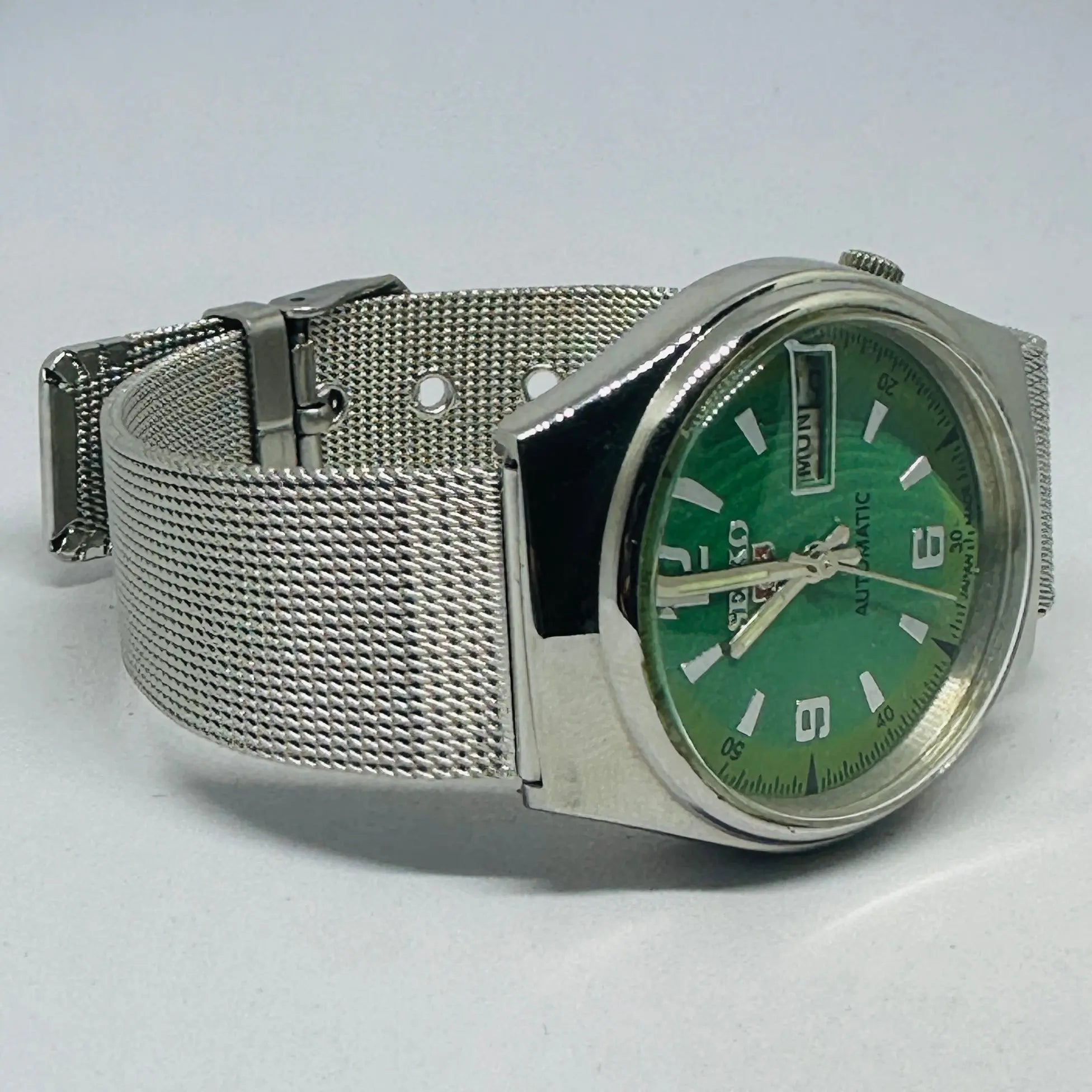 Seiko 5 Vintage Light Patina – Authentic Refurbished Watch National Watches