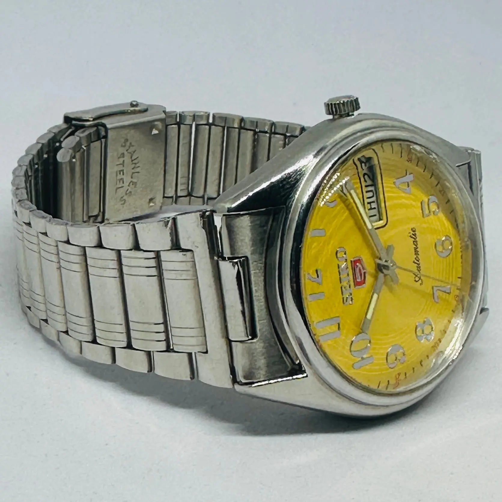 Seiko 5 Vintage Slim Case – Refurbished Japan Automatic National Watches