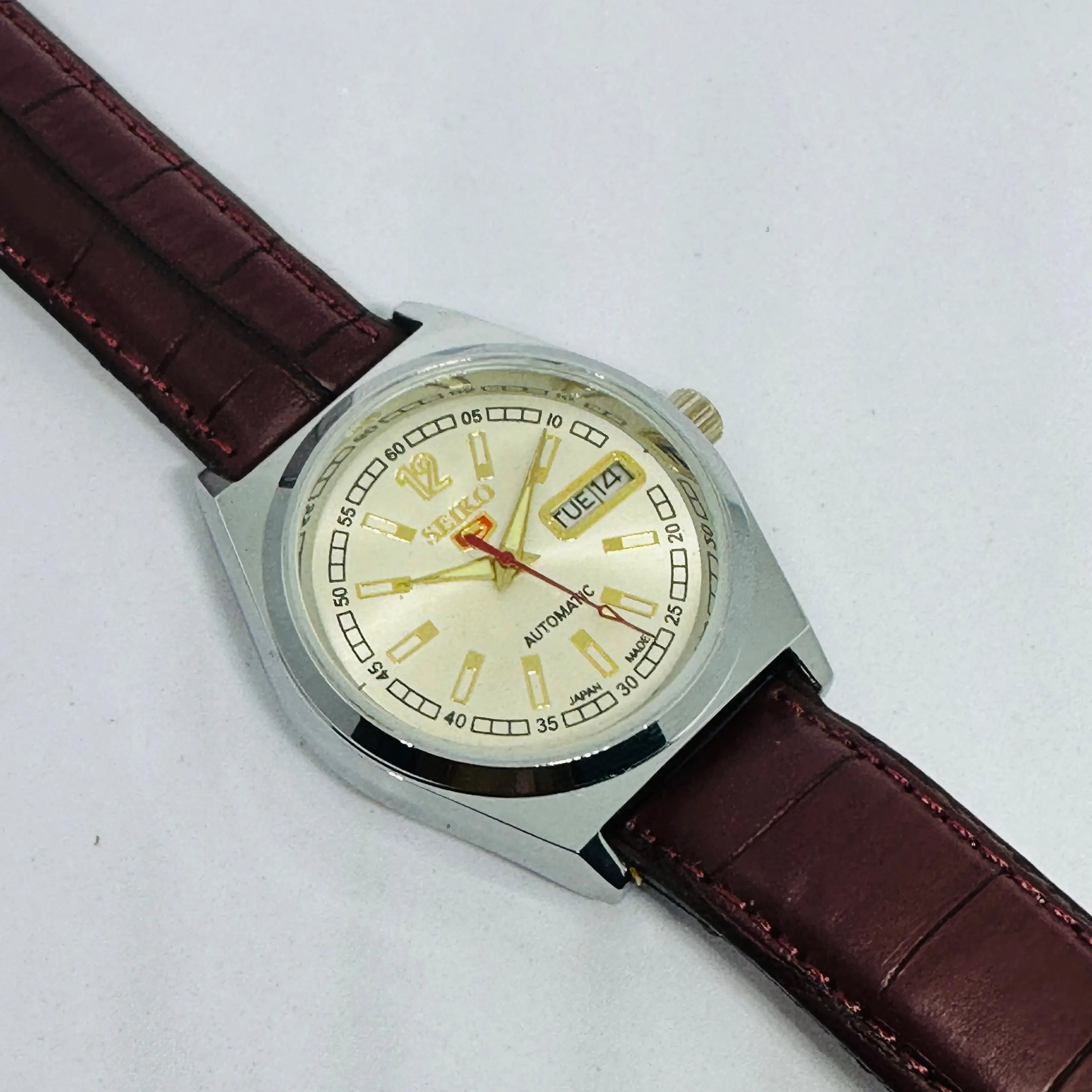 Seiko 5 Vintage 1980s Auto – Fully Refurbished National Watches