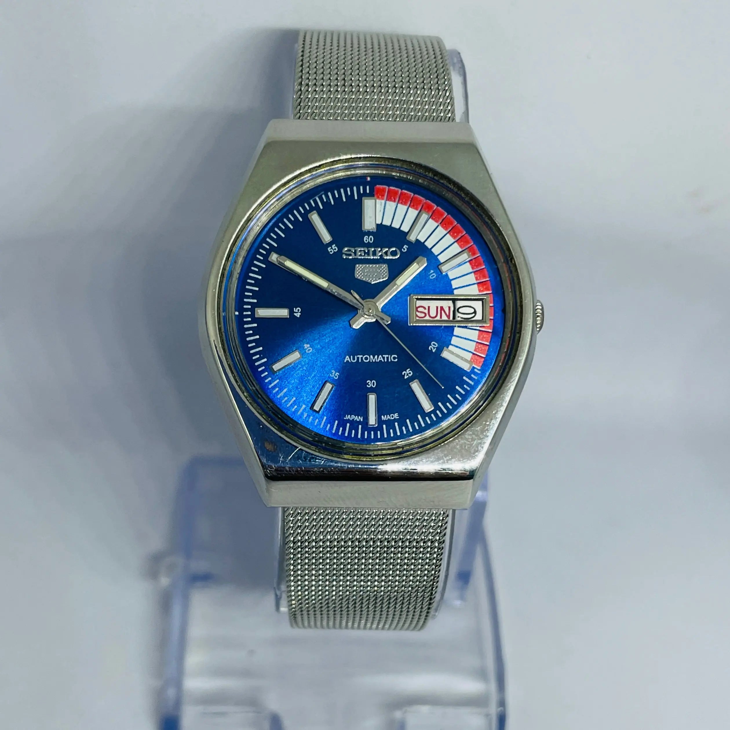 Seiko 5 Automatic mechanical Refurbished with original movement 17 Jewels Heritage Edition watch National Watches
