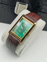 Seiko Classic Tank Style Watch – Elegant Rectangular Dress Watch Men National Watches