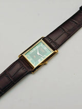 Seiko Classic Tank Style Watch – Elegant Rectangular Dress Watch Men National Watches