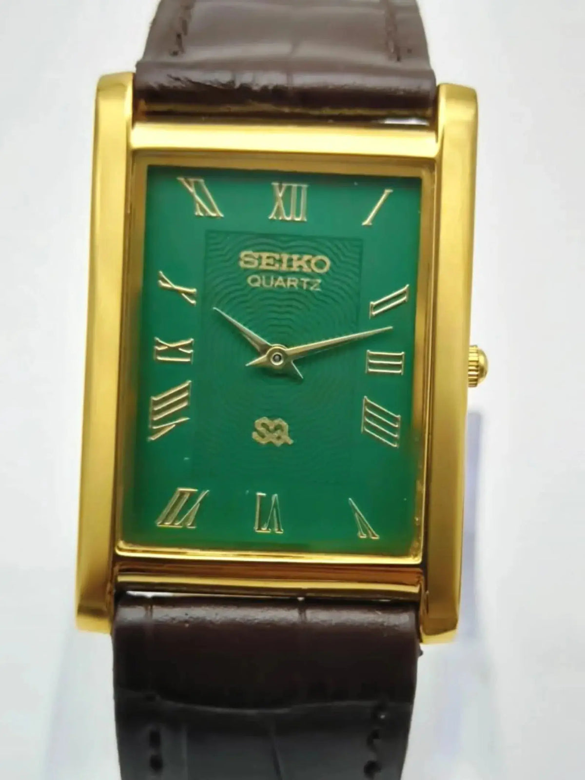 Seiko Vintage Tank Quartz Watch – Stylish Formal Watch for Men National Watches