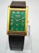 Seiko Vintage Tank Quartz Watch – Stylish Formal Watch for Men National Watches