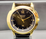 Seiko 5 Black Dial quartz Watch - National Watches