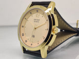 Seiko 5 Golden Dial quartz Watch - National Watches