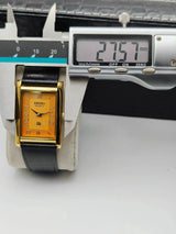 Seiko Tank Style Quartz Watch – Elegant Office Wear Watch for Men National Watches