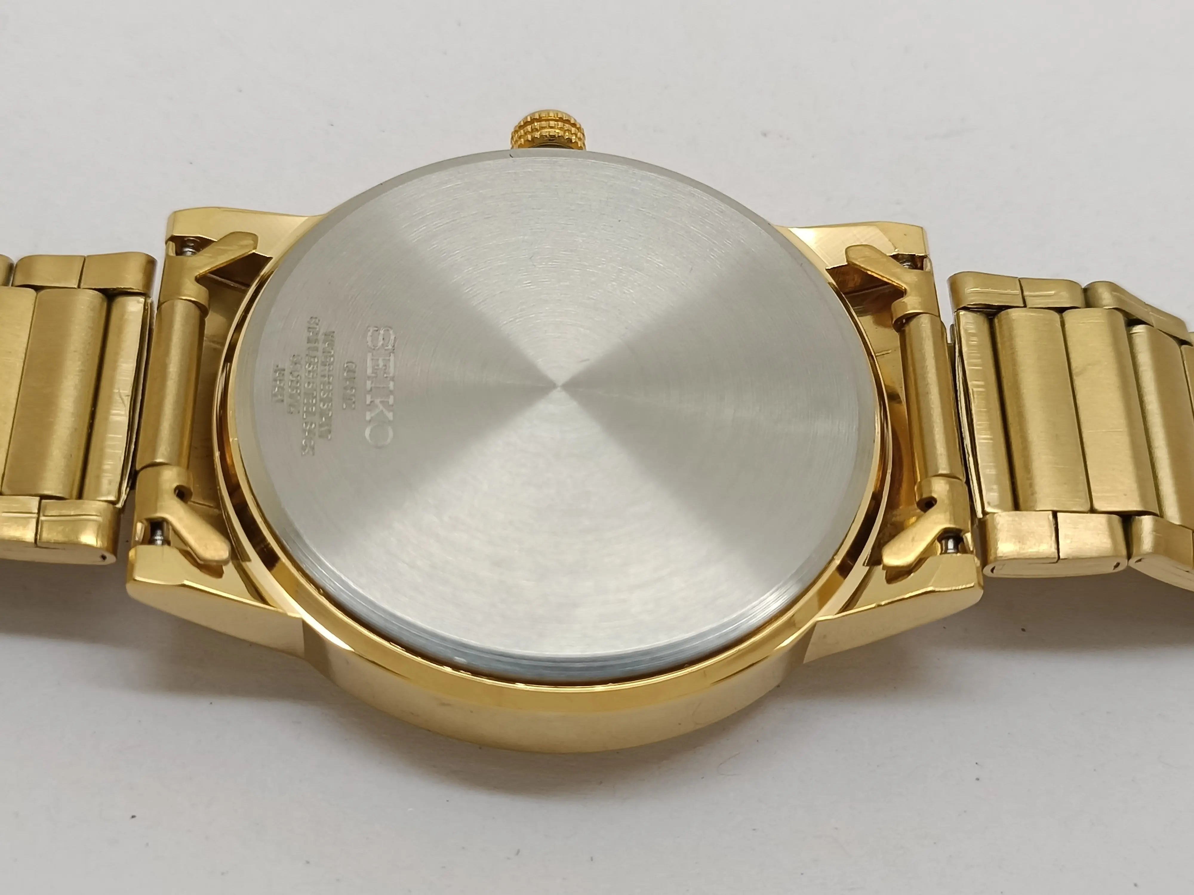 Seiko 5 Black Dial quartz Watch - National Watches