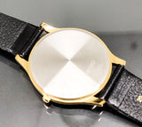 Seiko 5 Black Dial quaraSeiko Silim Quartz Watch – Sleek, Durable & Stylish Timepiece for Men/Womentz Watch - National Watches