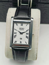 Seiko Luxury Tank Style Watch – Slim Vintage Quartz Watch for Men National Watches