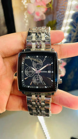 Seiko Vintage Tank Wrist Watch – Luxury Rectangular Quartz for Men National Watches