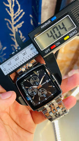 Seiko Vintage Tank Wrist Watch – Luxury Rectangular Quartz for Men National Watches