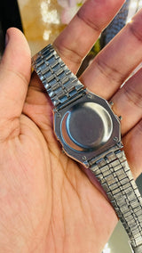 Seiko Vintage Tank Wrist Watch – Luxury Rectangular Quartz for Men National Watches