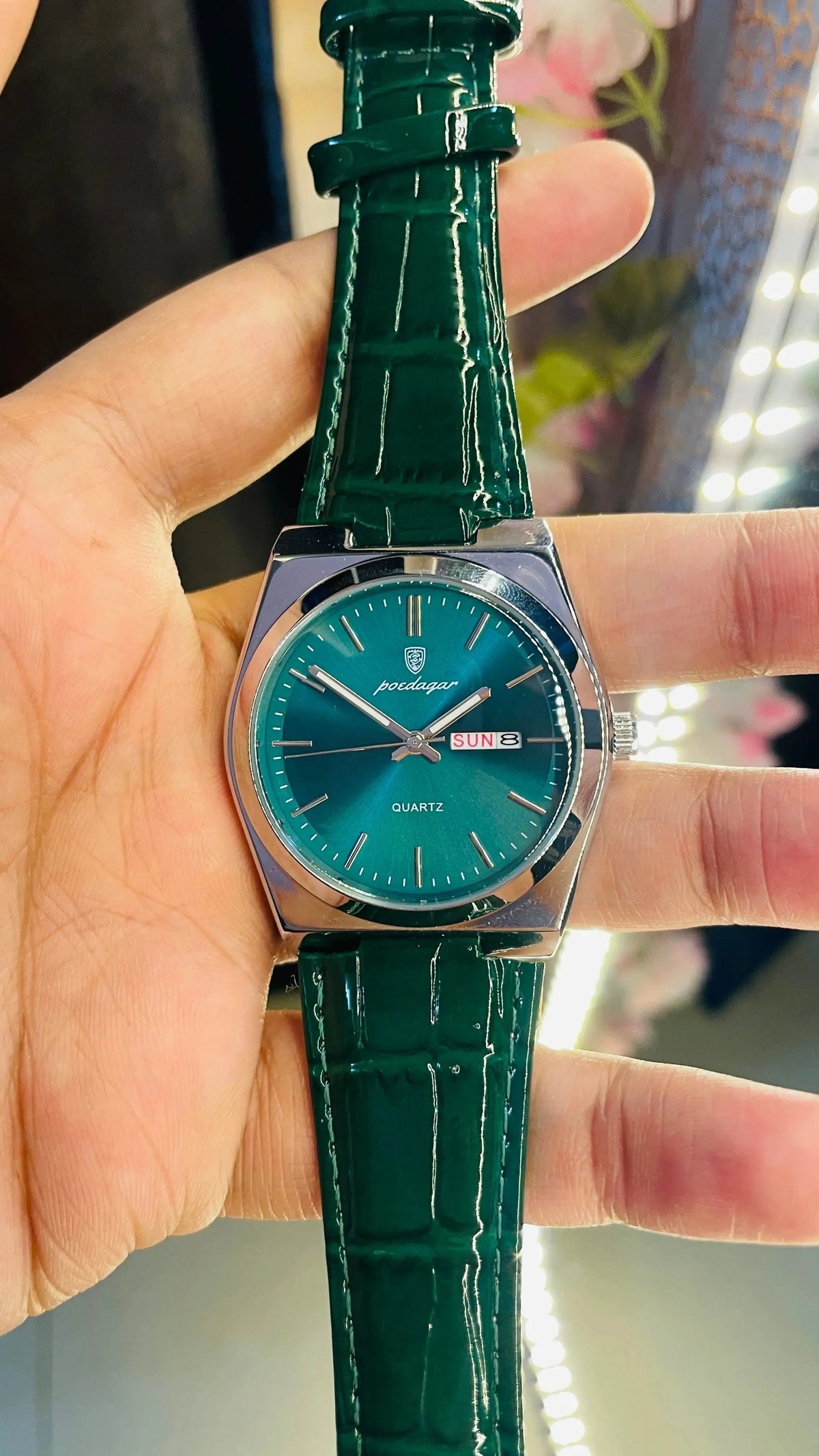 Seiko Vintage Tank Wrist Watch – Luxury Rectangular Quartz for Men National Watches
