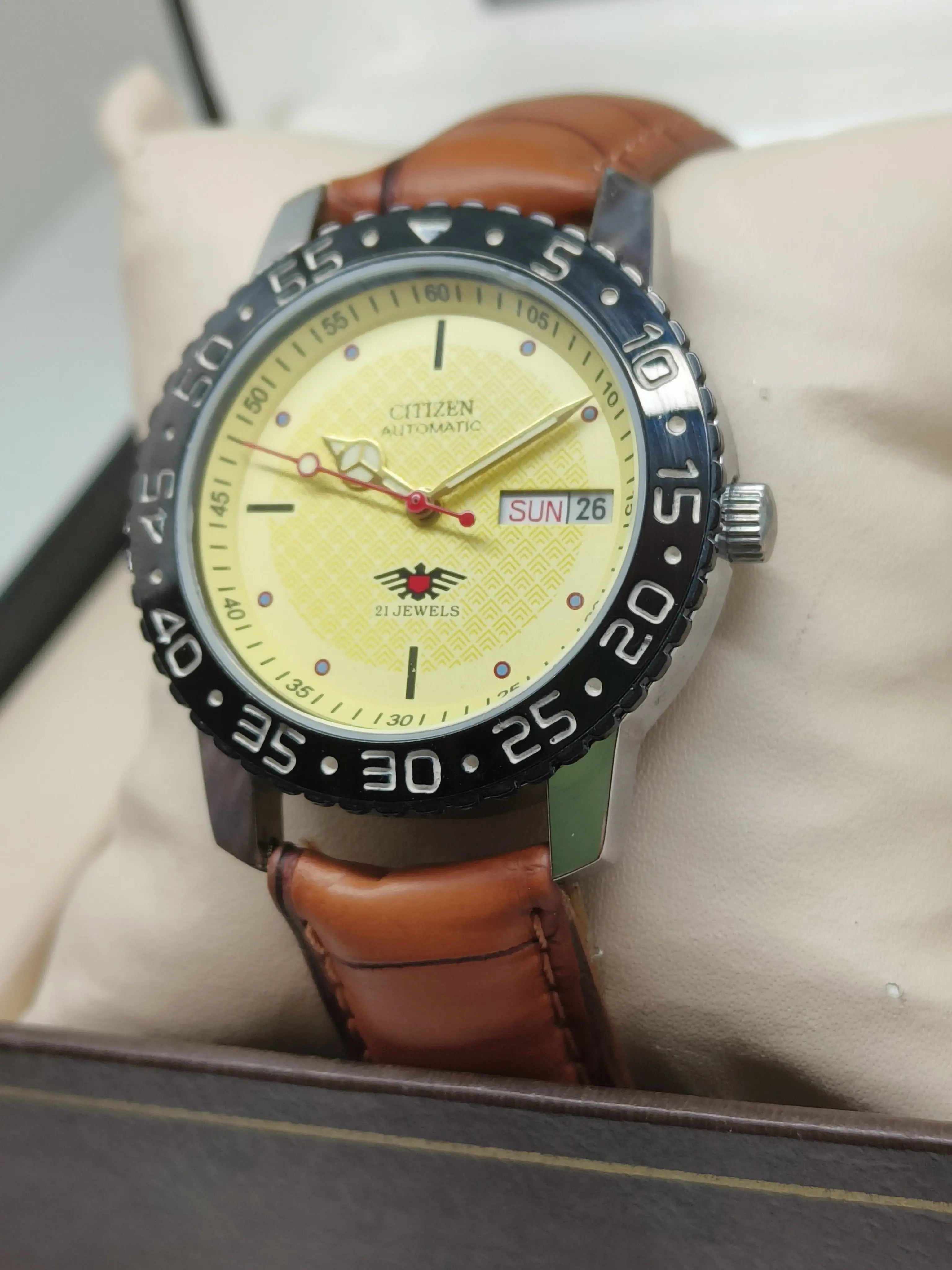 Citizen Eagle 7 Automatic Sports Watch – Japan Automatic with 21 Jewels National Watches