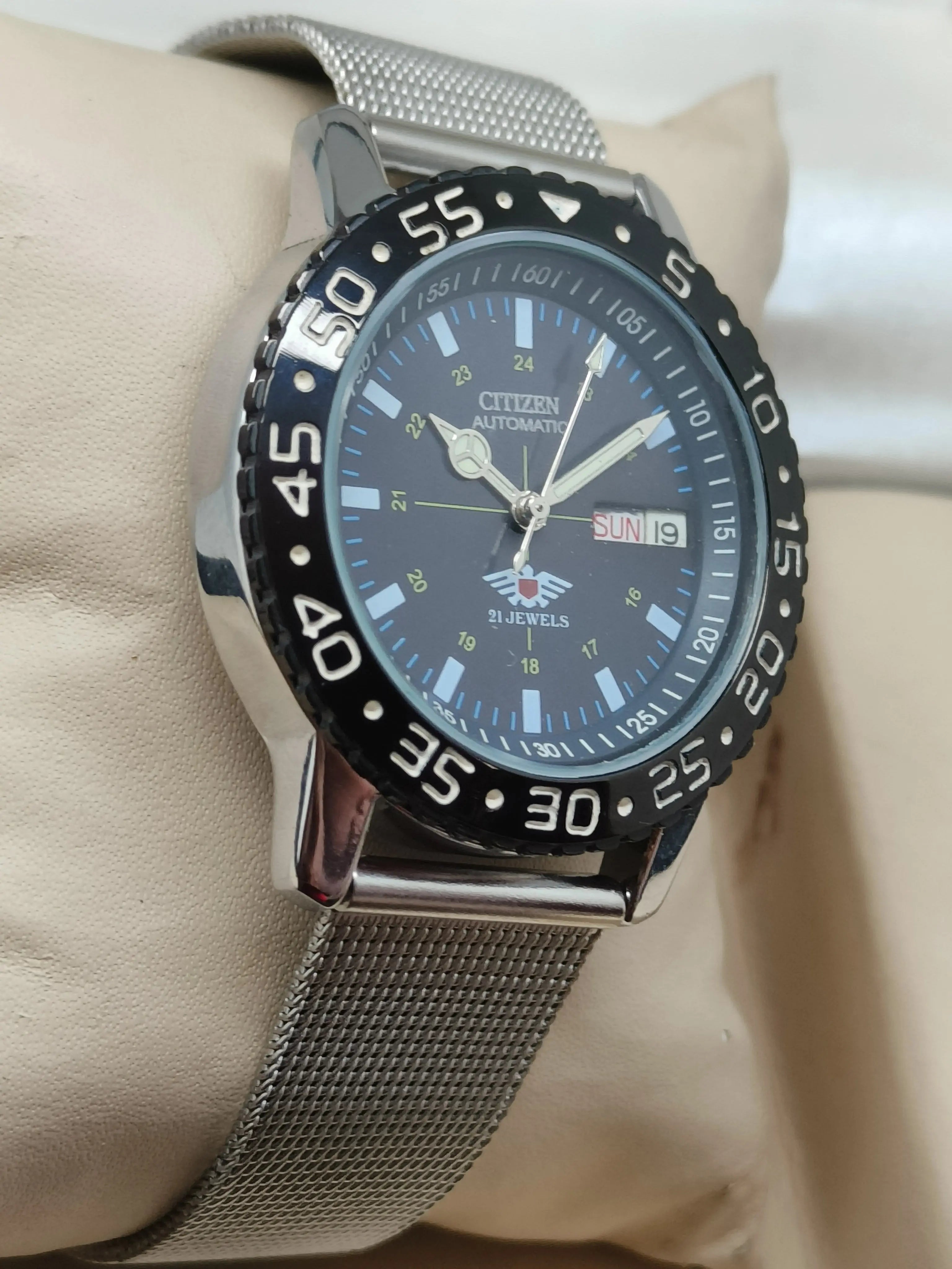 Citizen Eagle 7 Automatic Sports Watch – Men’s Refurbished Classic National Watches