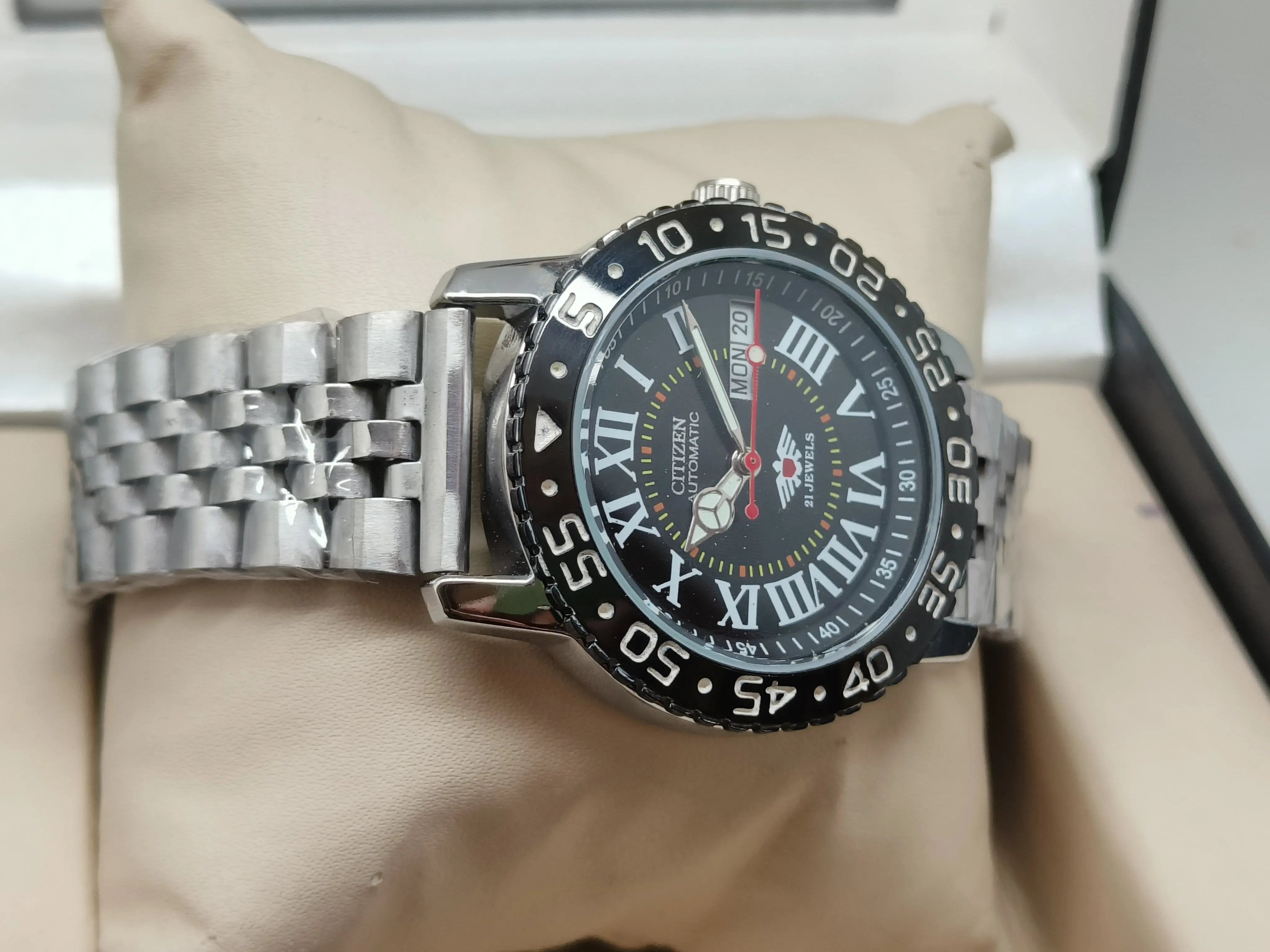 Citizen Eagle 7 Automatic Sports Watch – Vintage Japan Collectors Model National Watches