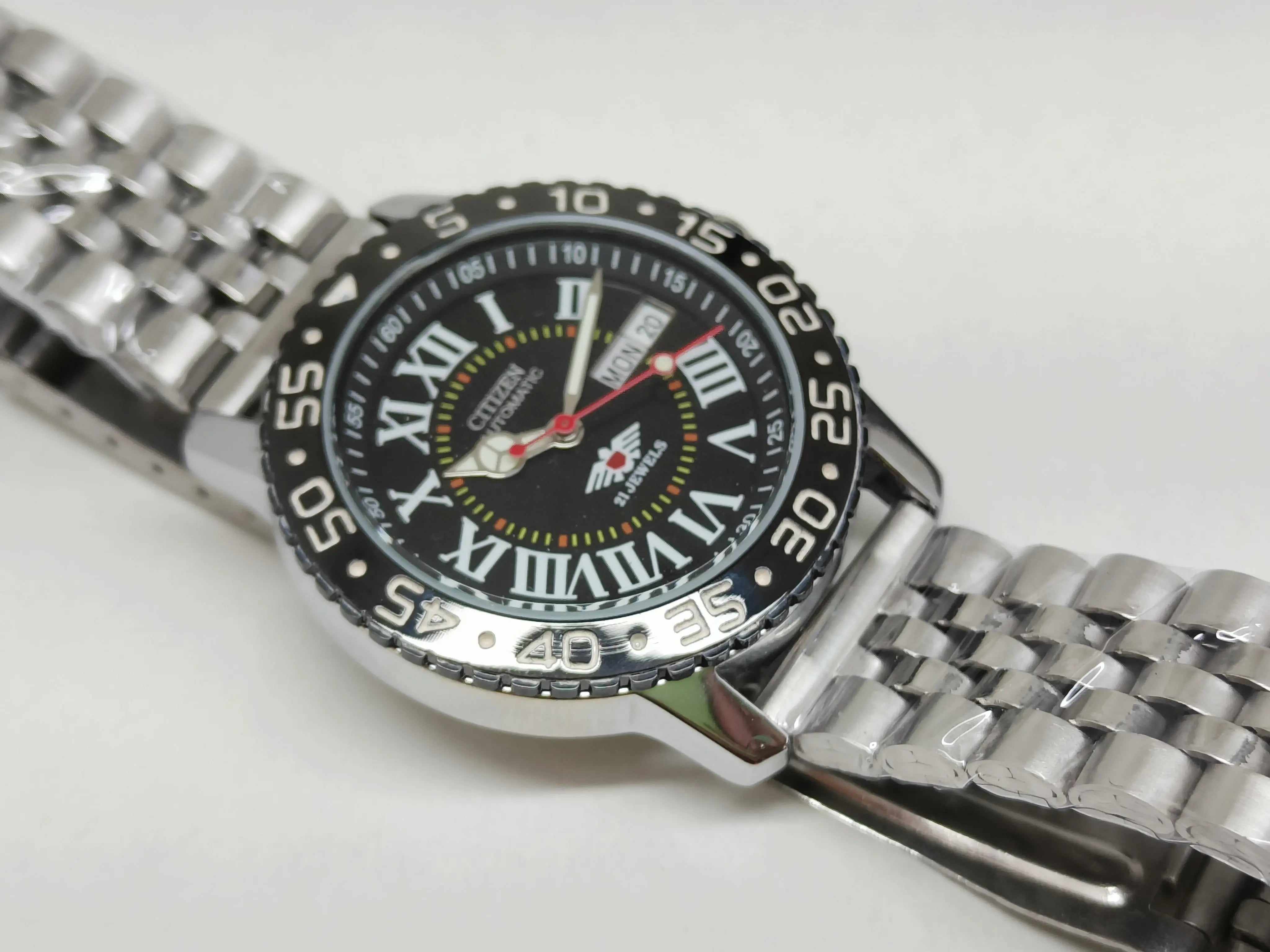 Citizen Eagle 7 Automatic Sports Watch – Vintage Japan Collectors Model National Watches