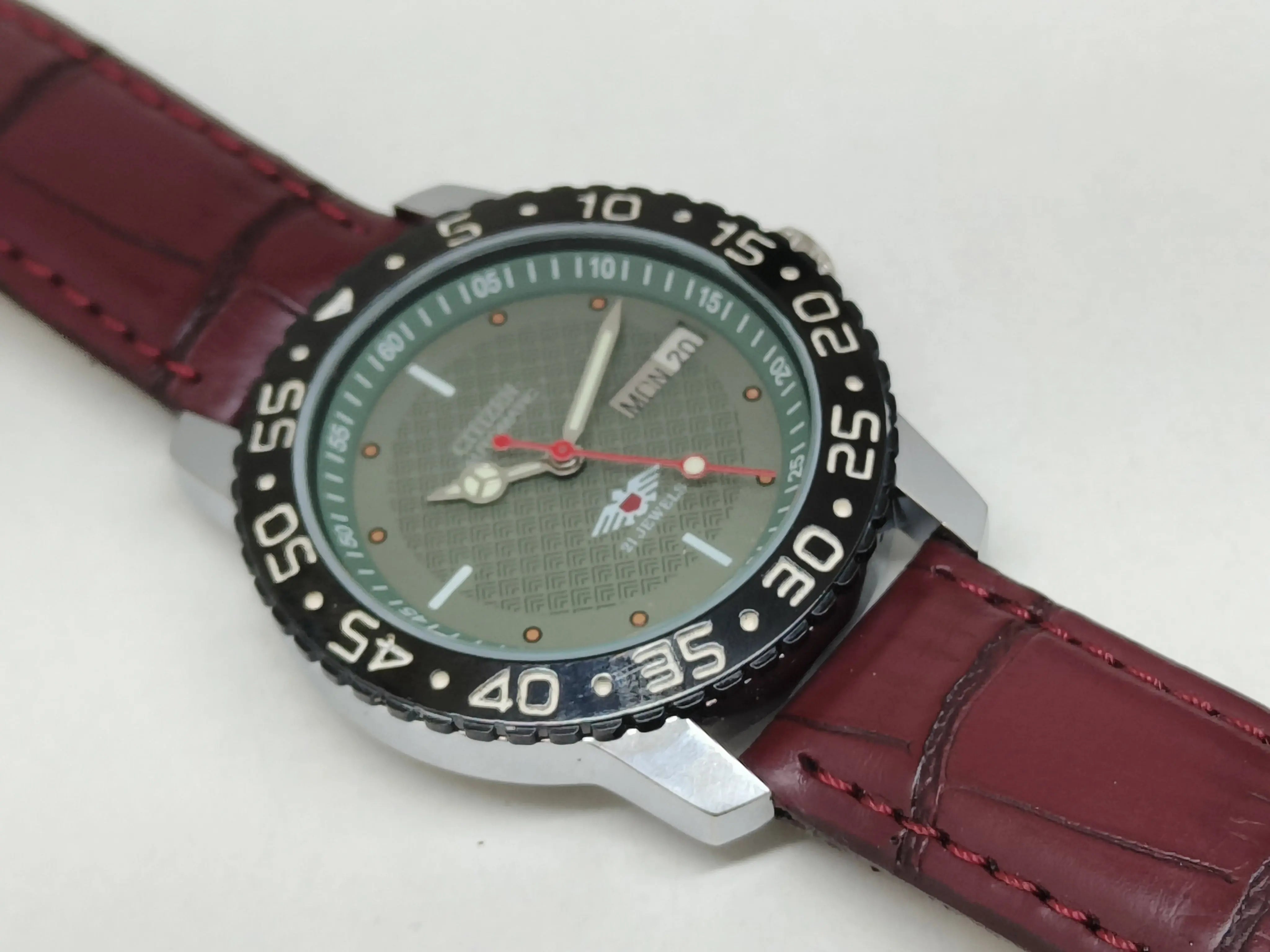 Citizen Eagle 7 Automatic Sports Watch – Japan 21 Jewels Vintage National Watches