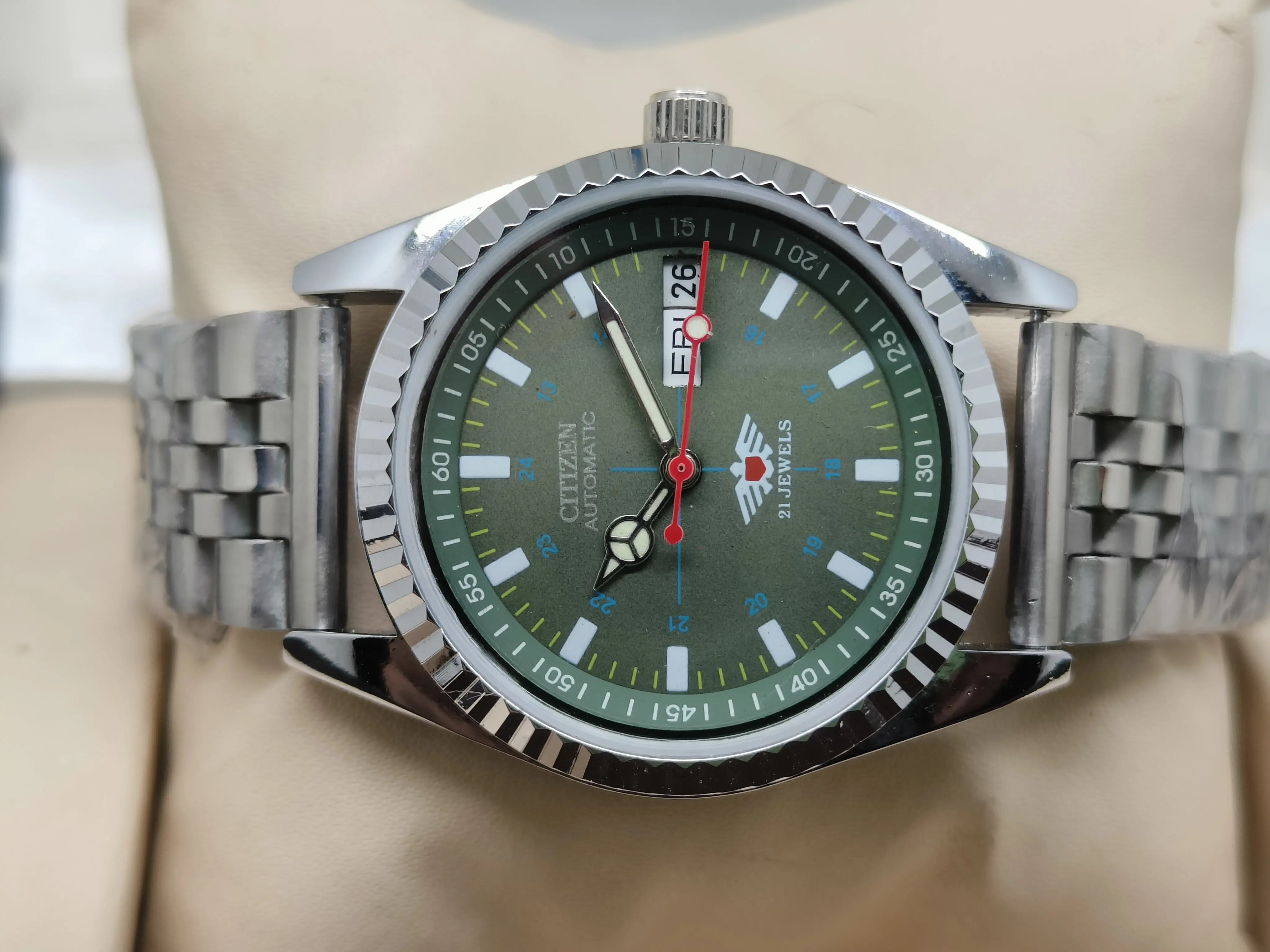 Citizen Eagle Automatic Watch – 21 Jewels Japan Made National Watches