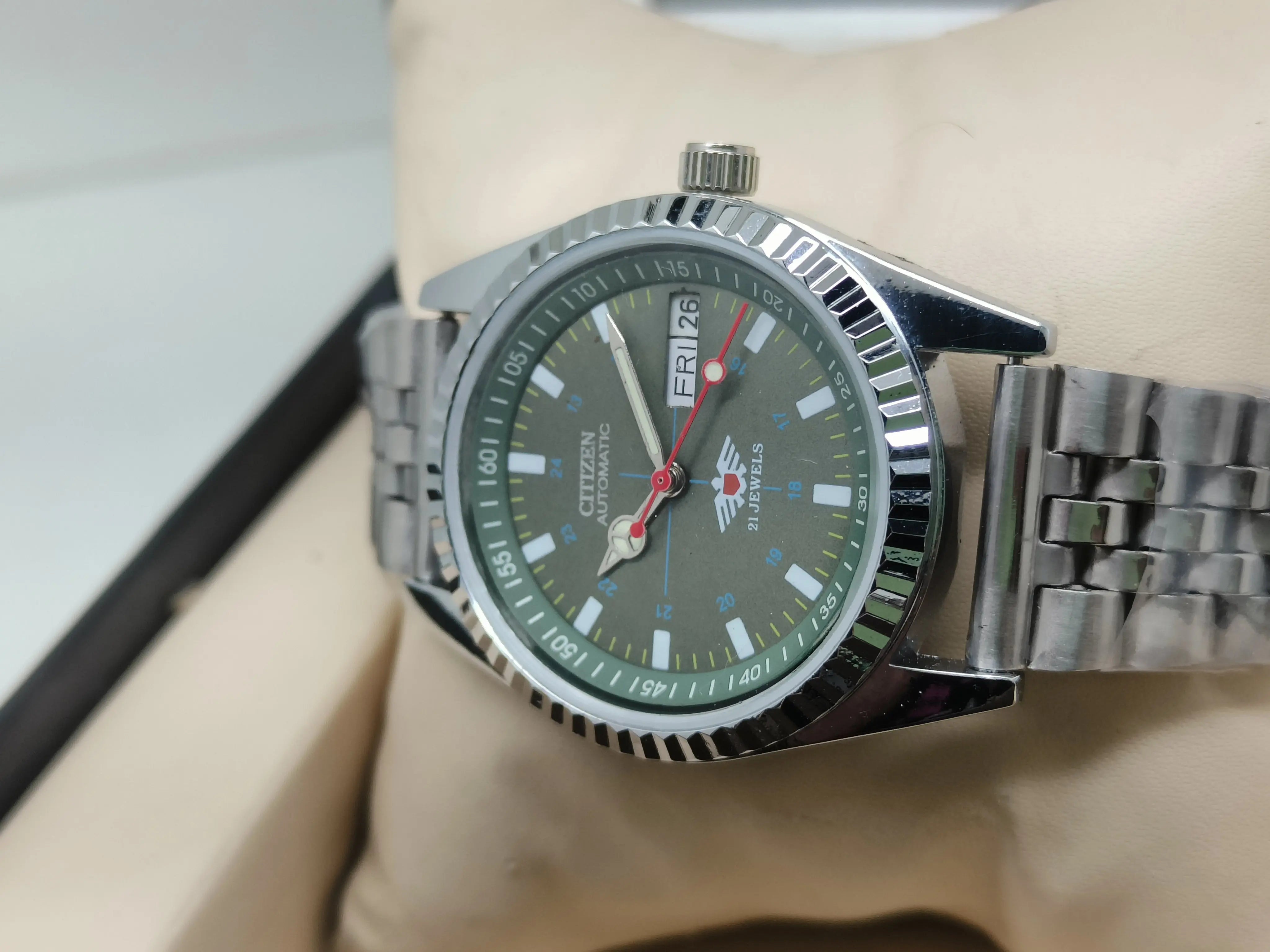 Citizen Eagle Automatic Watch – 21 Jewels Japan Made National Watches