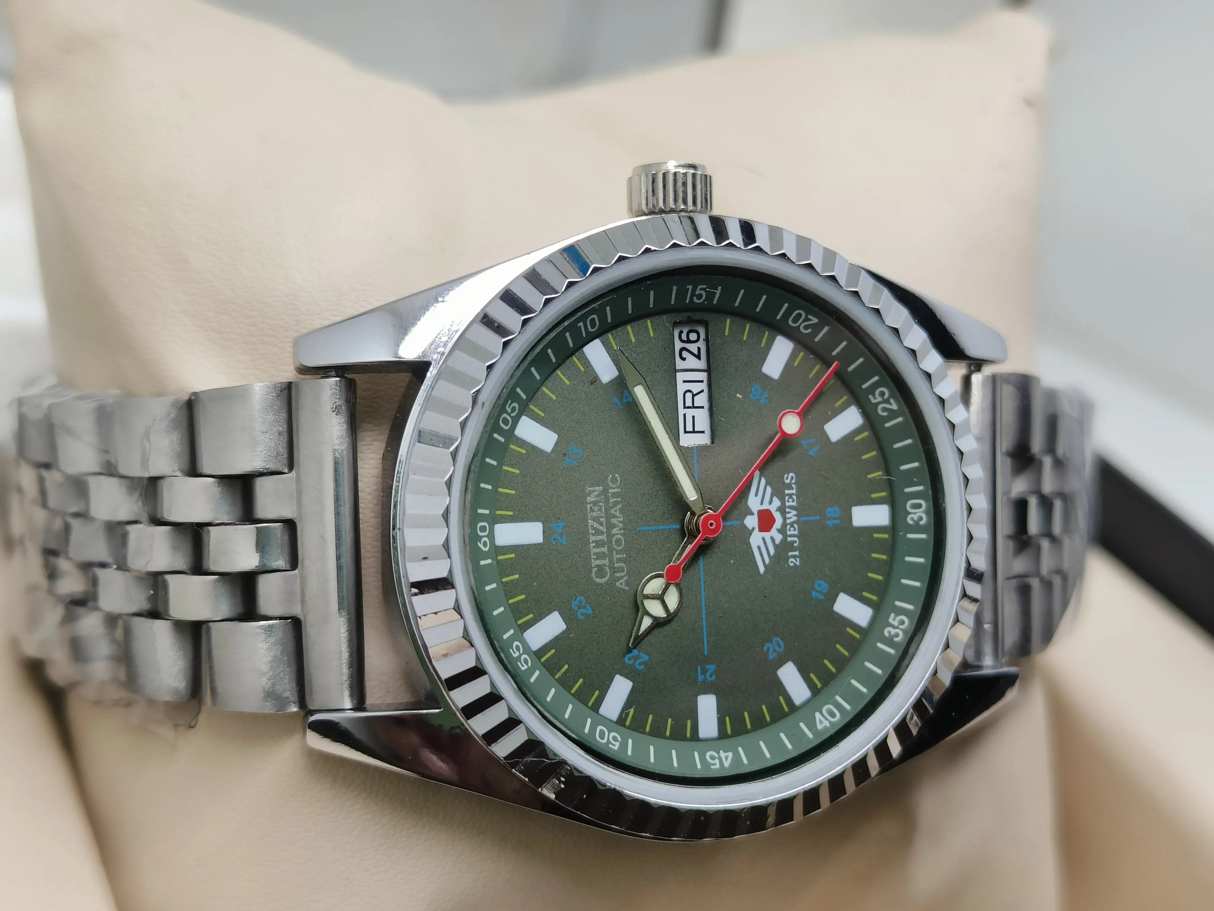 Citizen Eagle Automatic Watch – 21 Jewels Japan Made National Watches