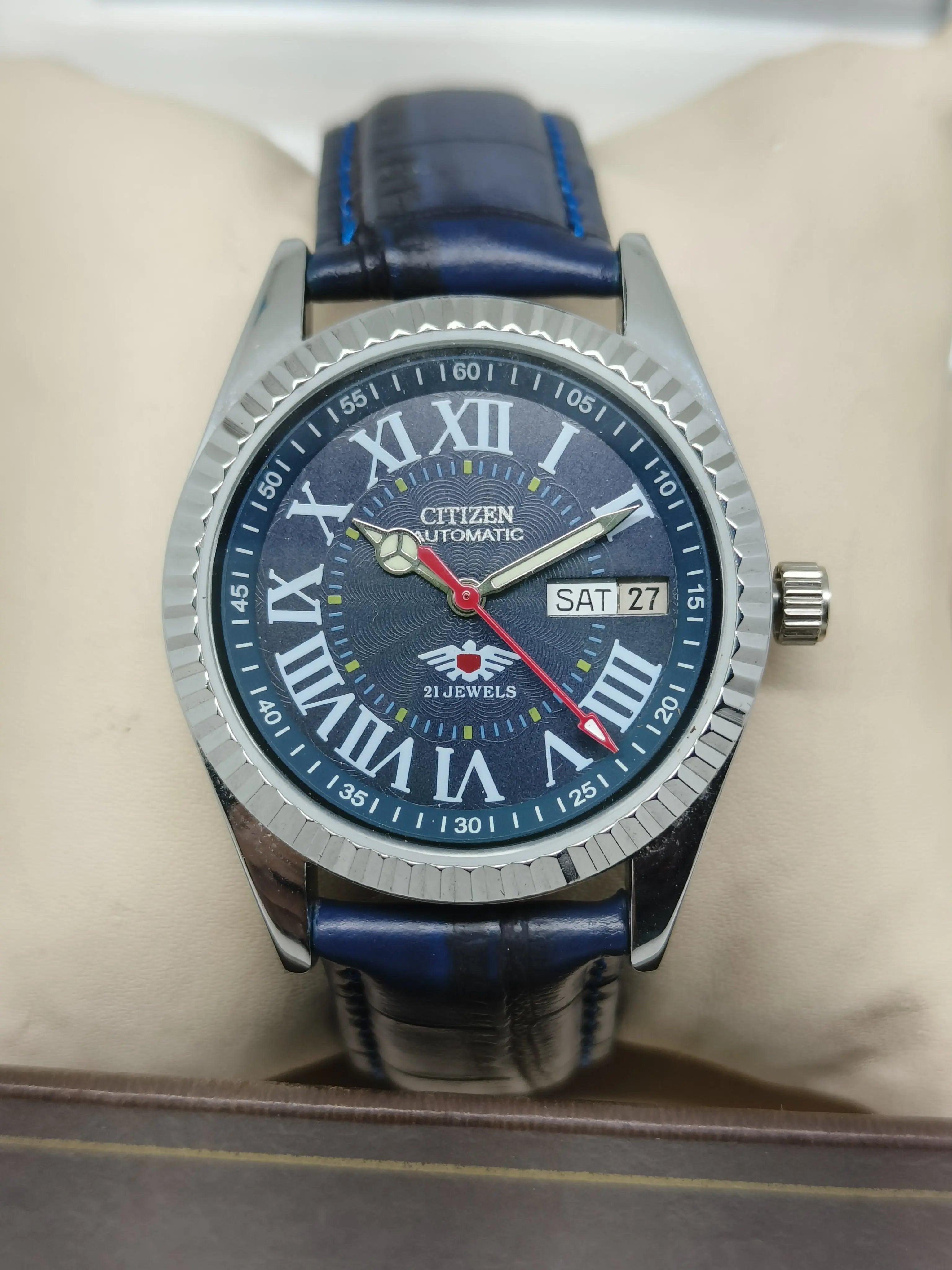 Citizen Eagle Automatic Watch – Japan Made Stainless Steel Case National Watches