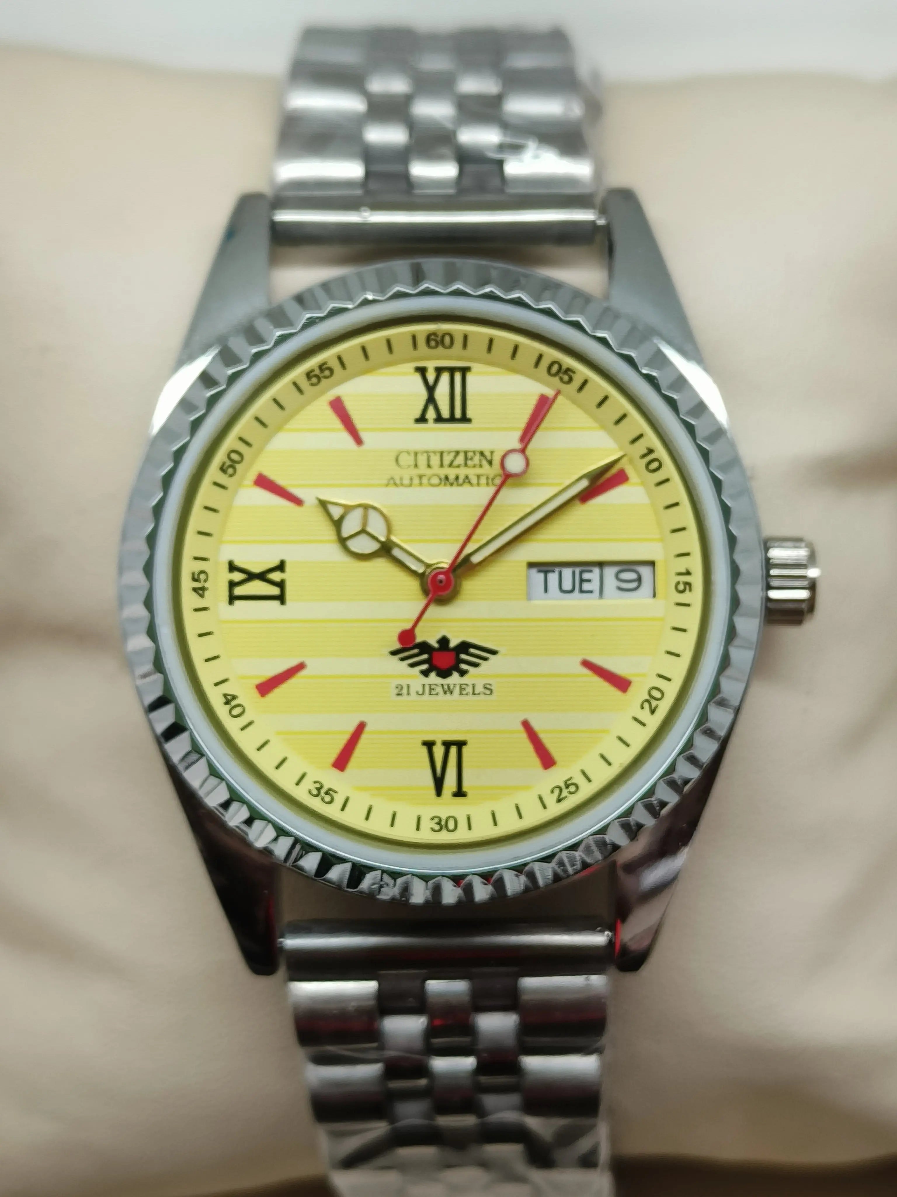 Citizen Eagle Automatic Watch – Men’s 21 Jewels Vintage National Watches