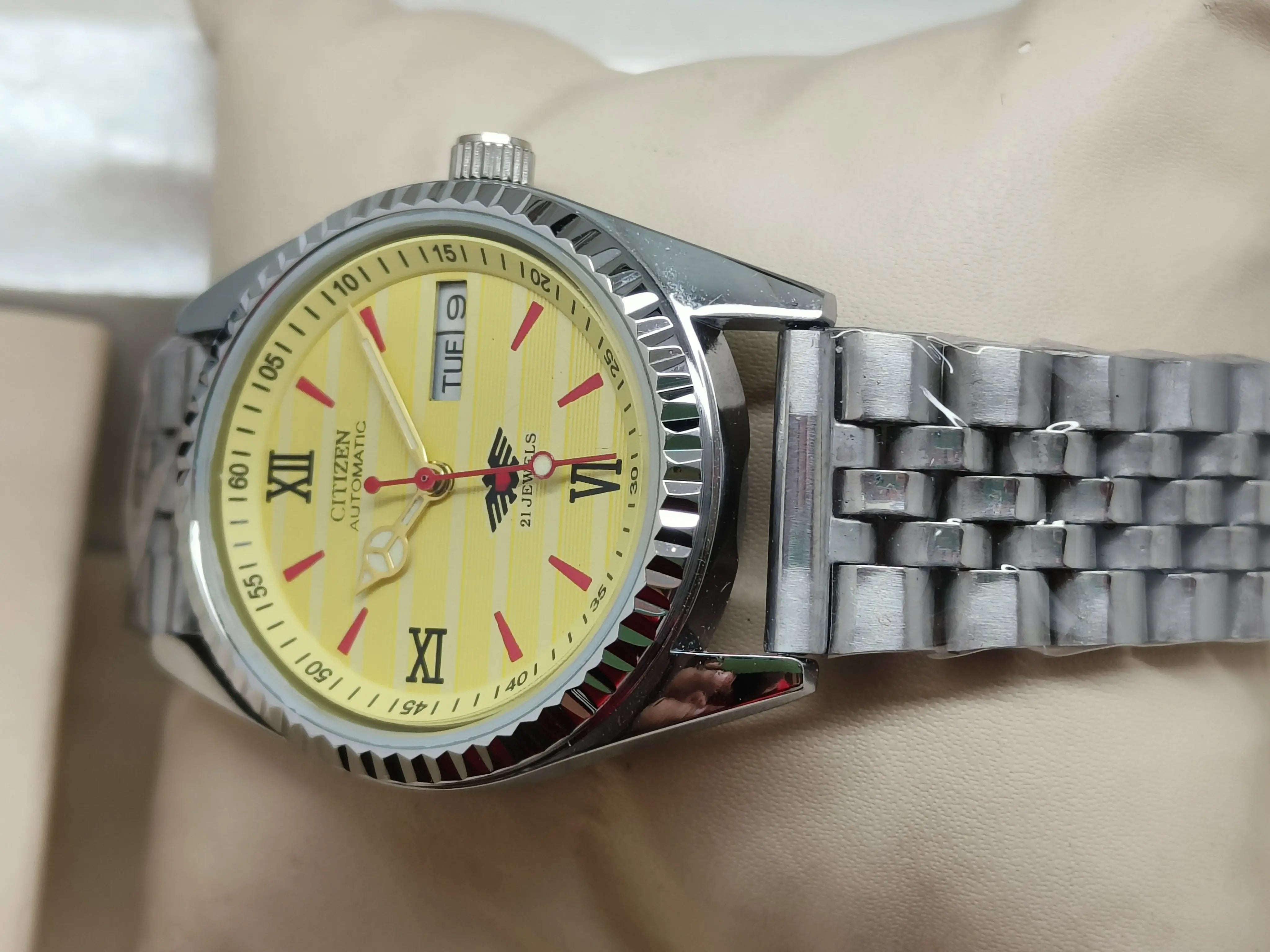Citizen Eagle Automatic Watch – Men’s 21 Jewels Vintage National Watches