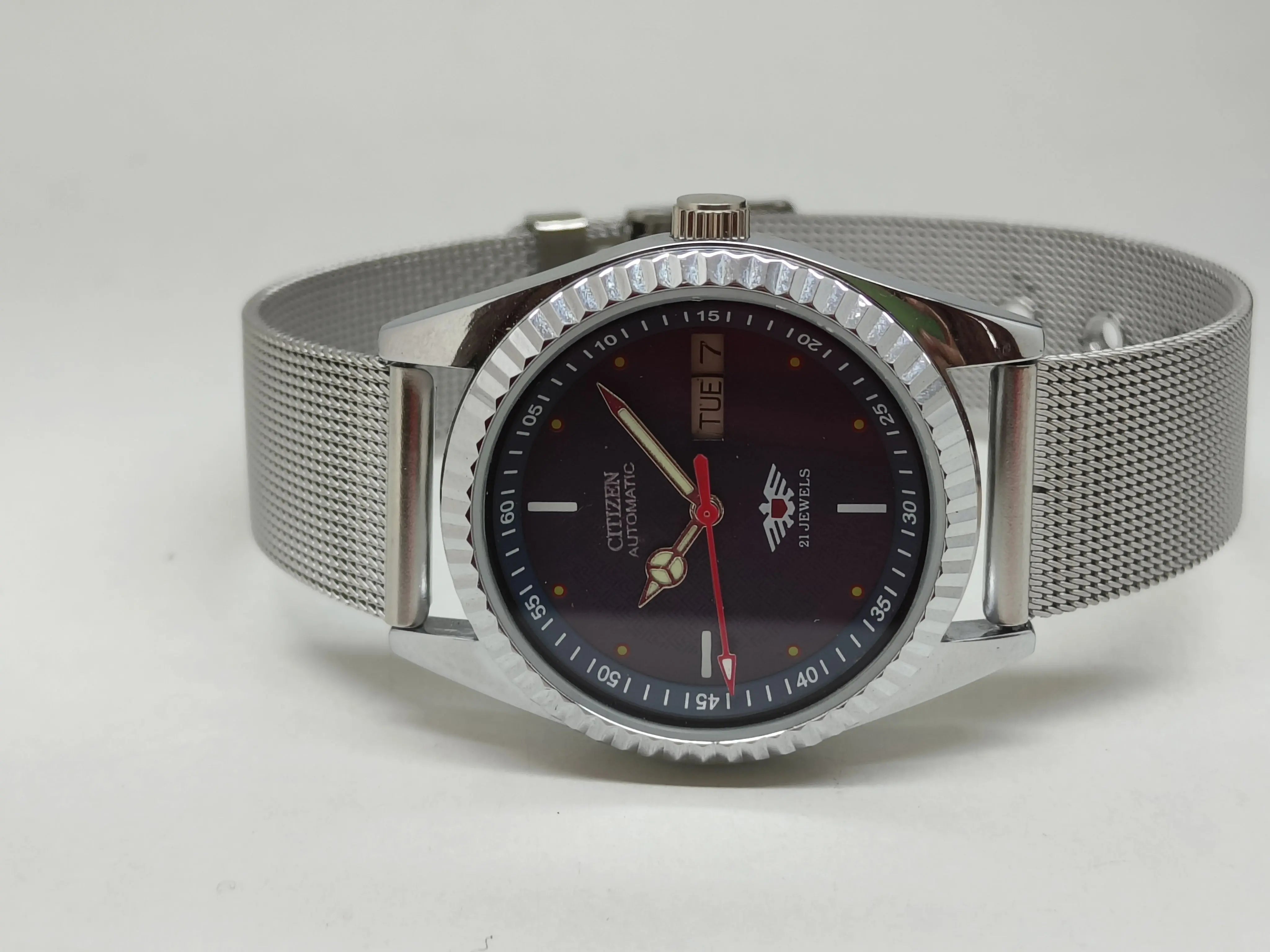 Citizen Eagle Automatic Watch – Refurbished Stainless Steel National Watches