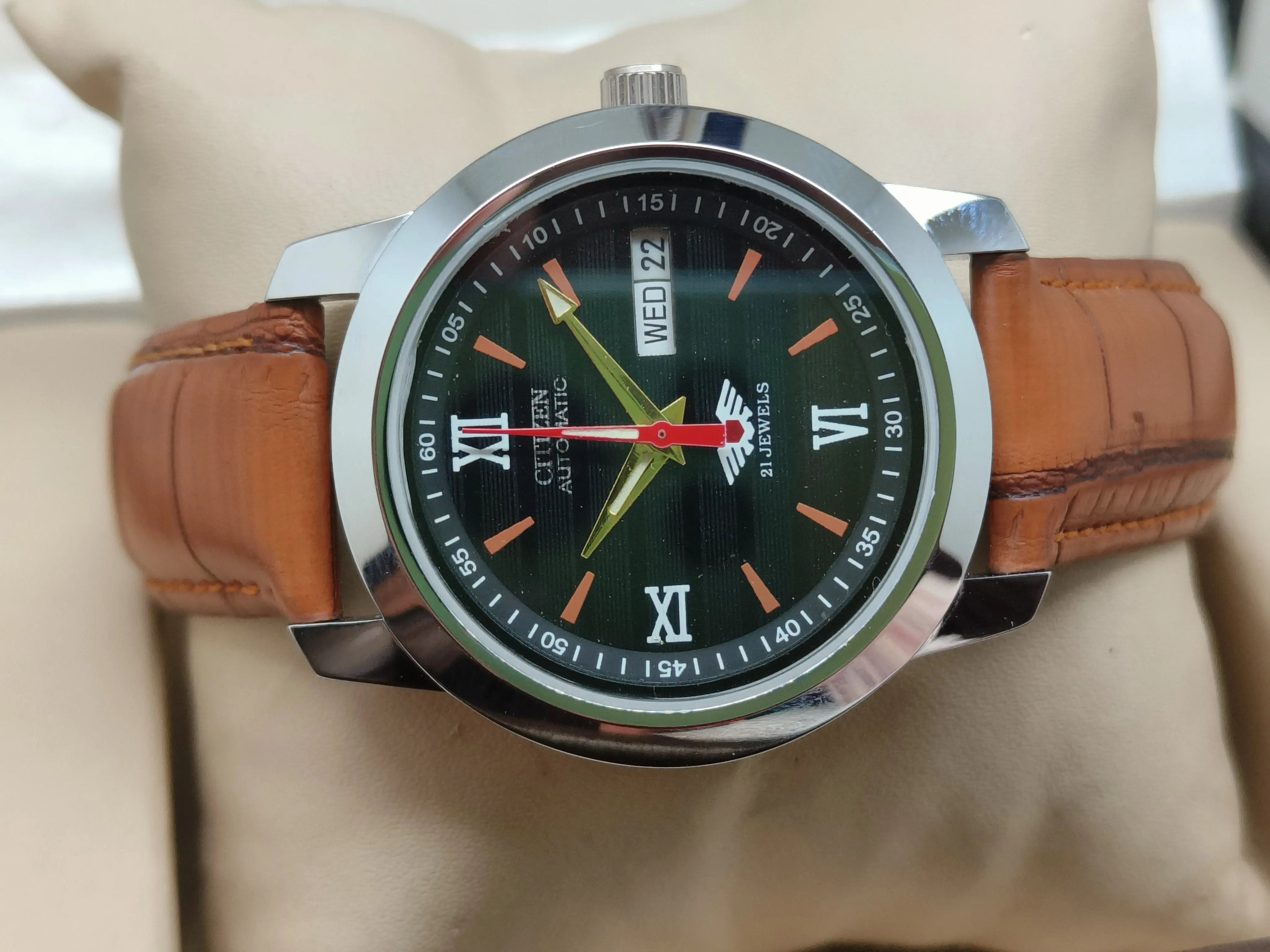 Citizen Eagle Automatic Watch – Men’s Classic Japan Model National Watches