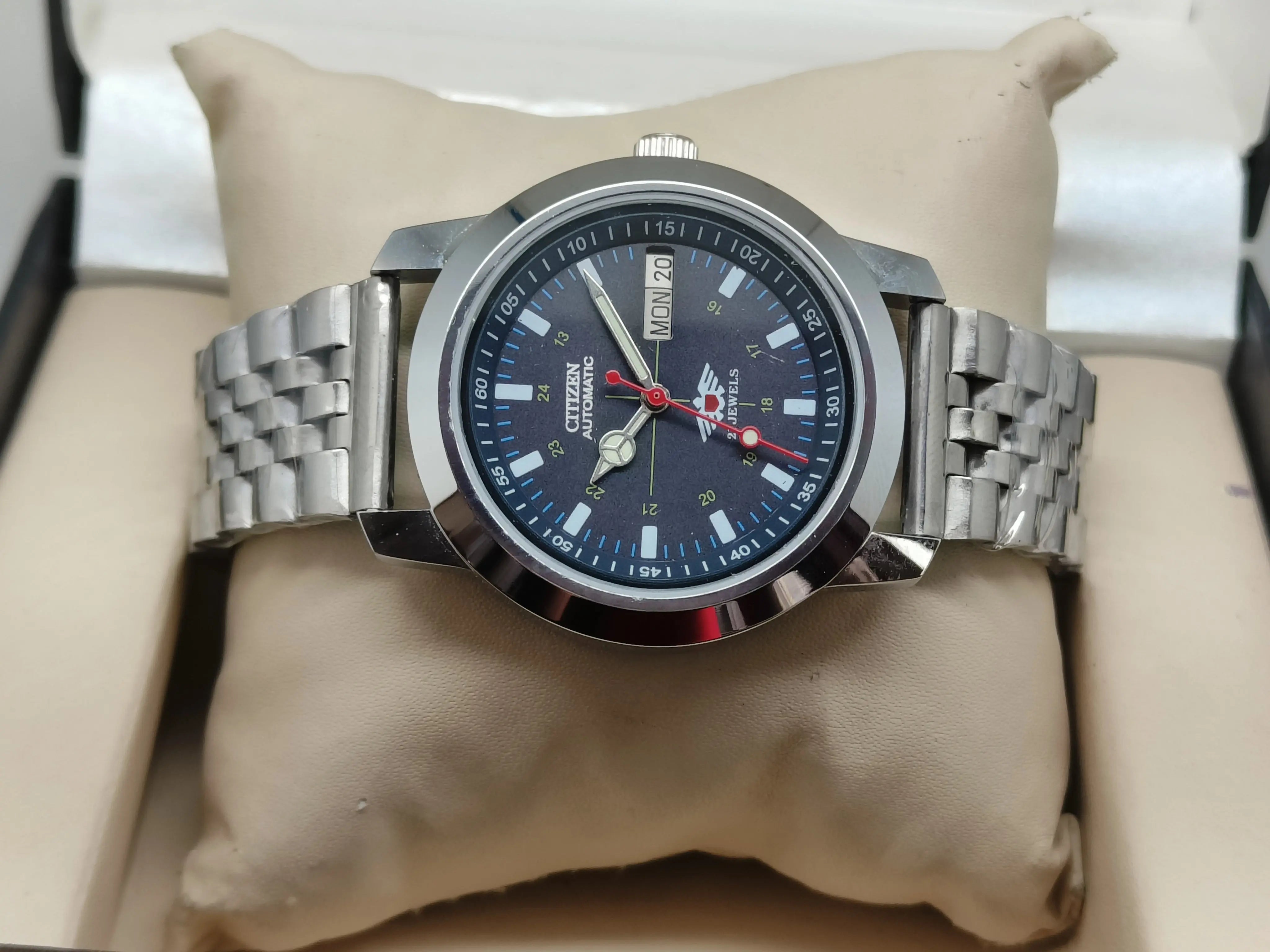 Citizen Eagle 7 Automatic Watch – Stainless Steel Vintage National Watches