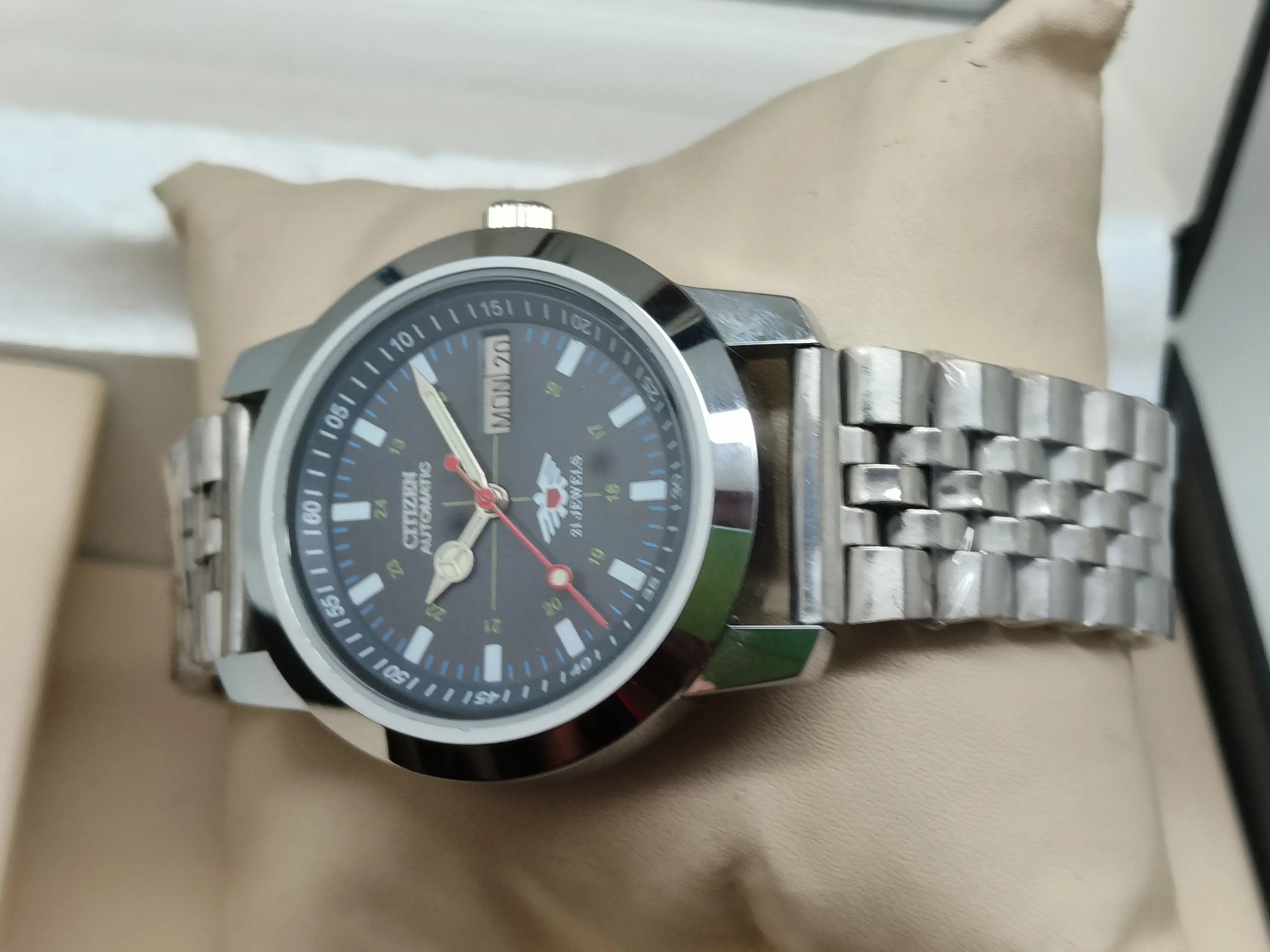 Citizen Eagle 7 Automatic Watch – Stainless Steel Vintage National Watches