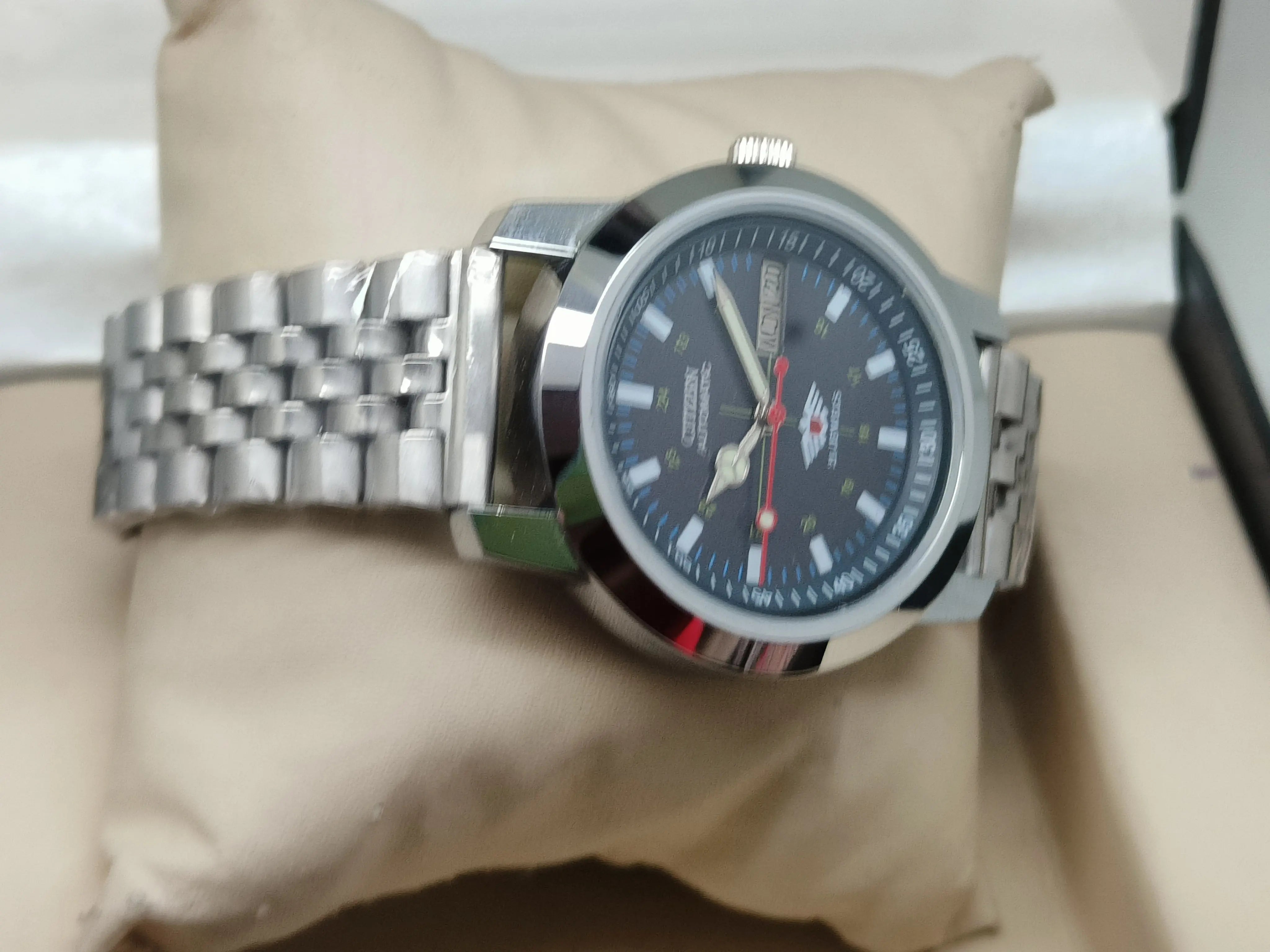 Citizen Eagle 7 Automatic Watch – Stainless Steel Vintage National Watches