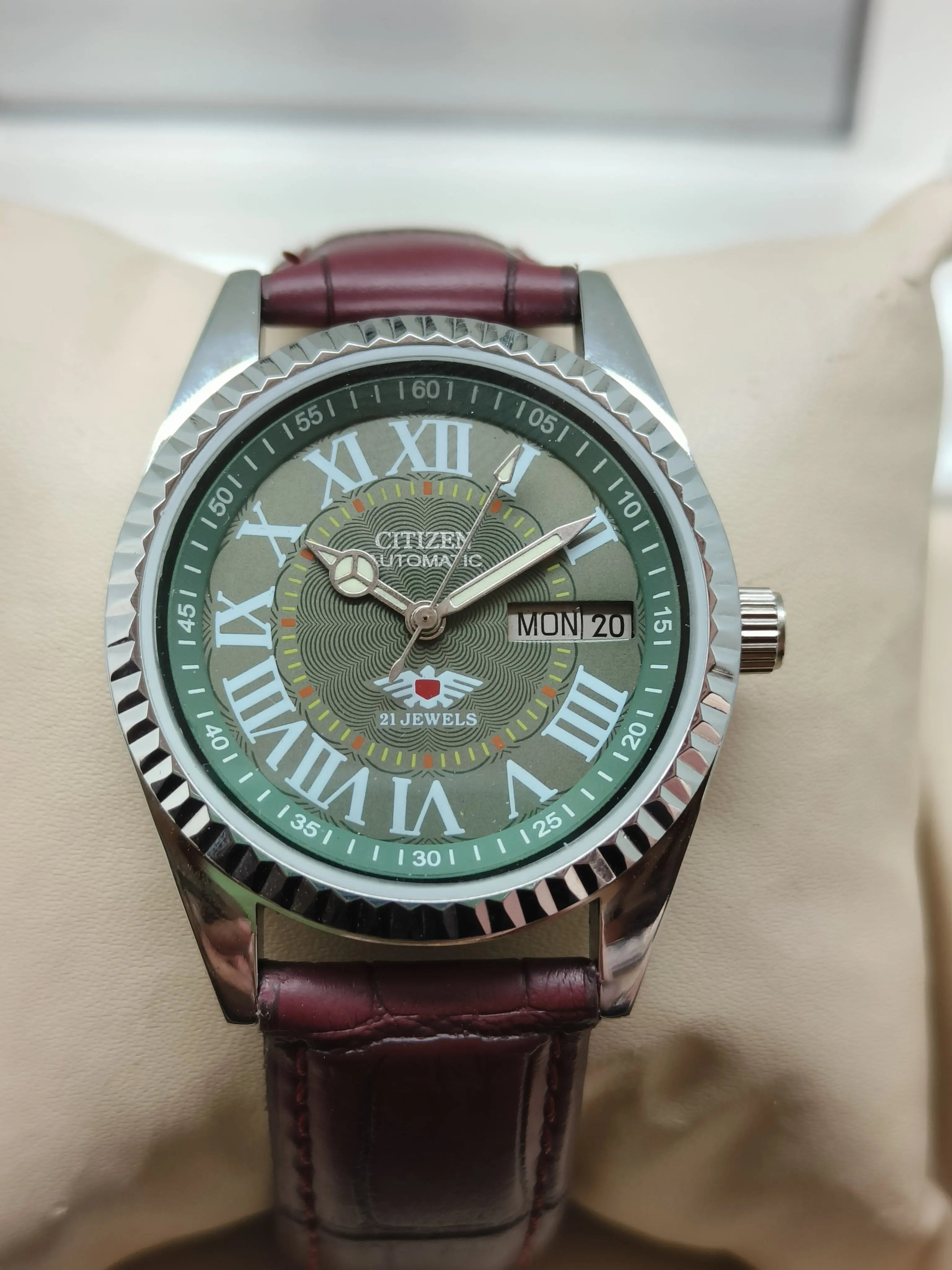 Citizen Eagle Automatic โ Japan 21 Jewels Sports Model National Watches