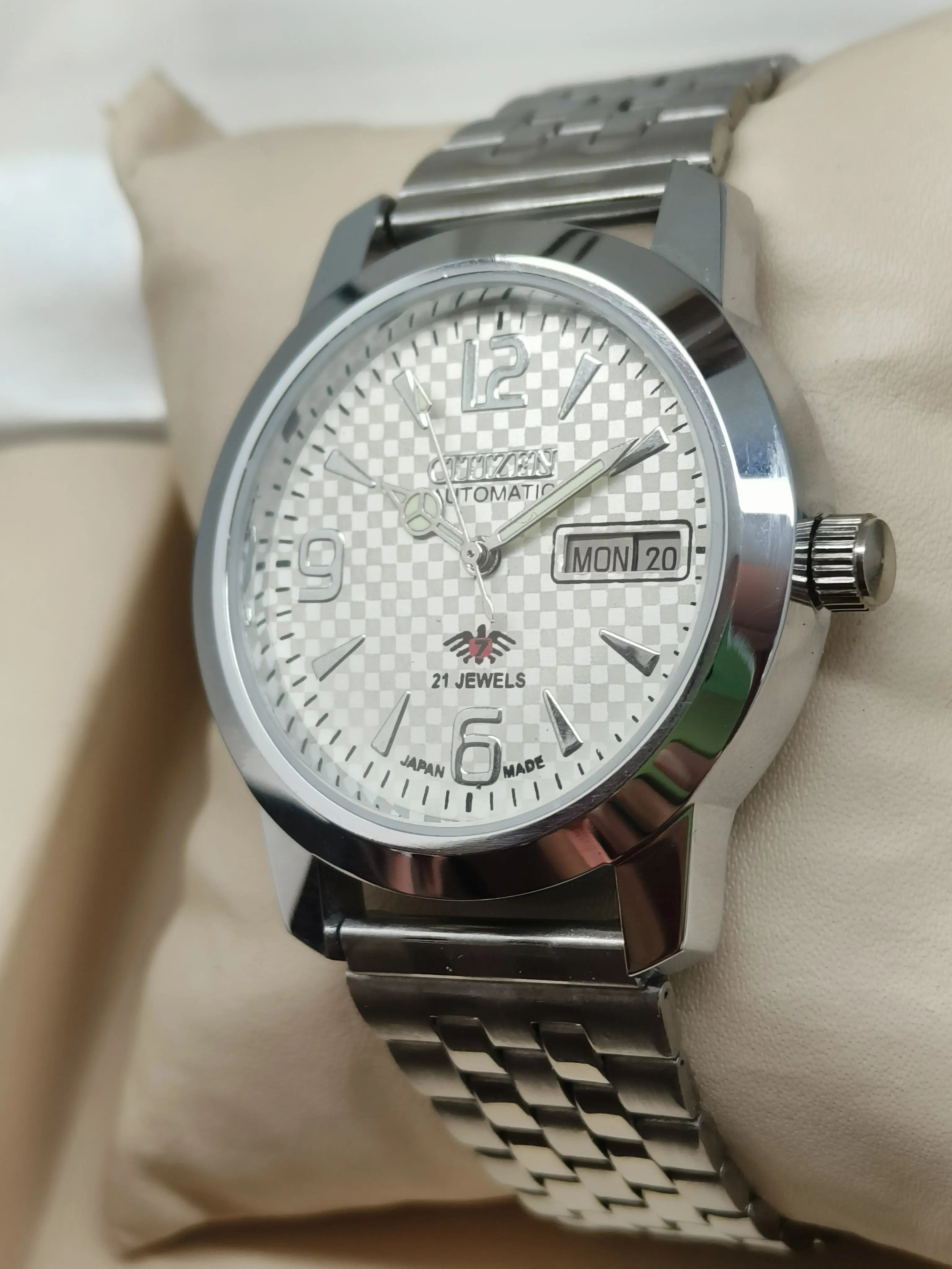 Citizen Eagle Automatic Watch – Japan 21 Jewels Original National Watches