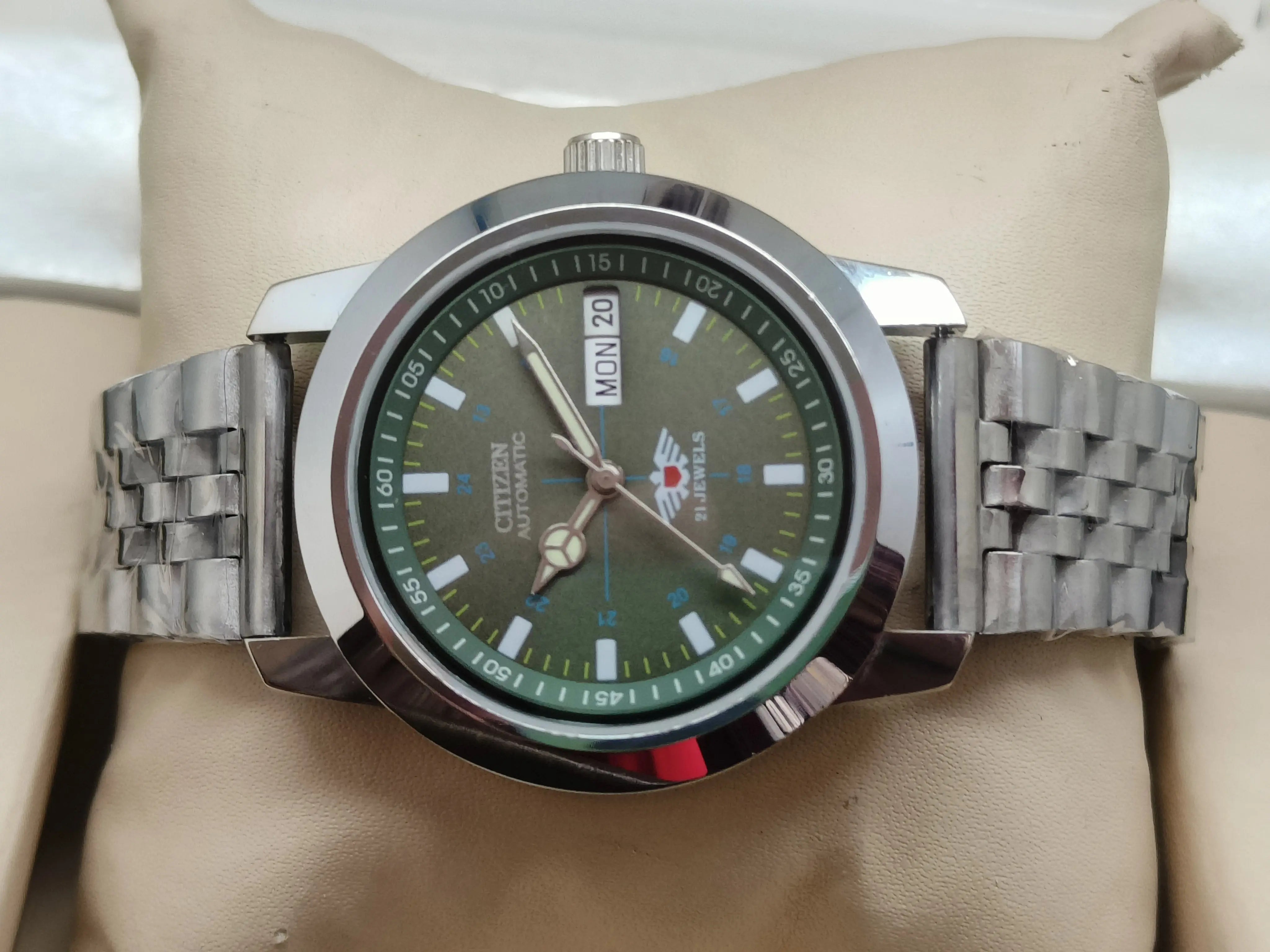 Citizen Eagle Automatic – Stainless Steel Japan Classic National Watches