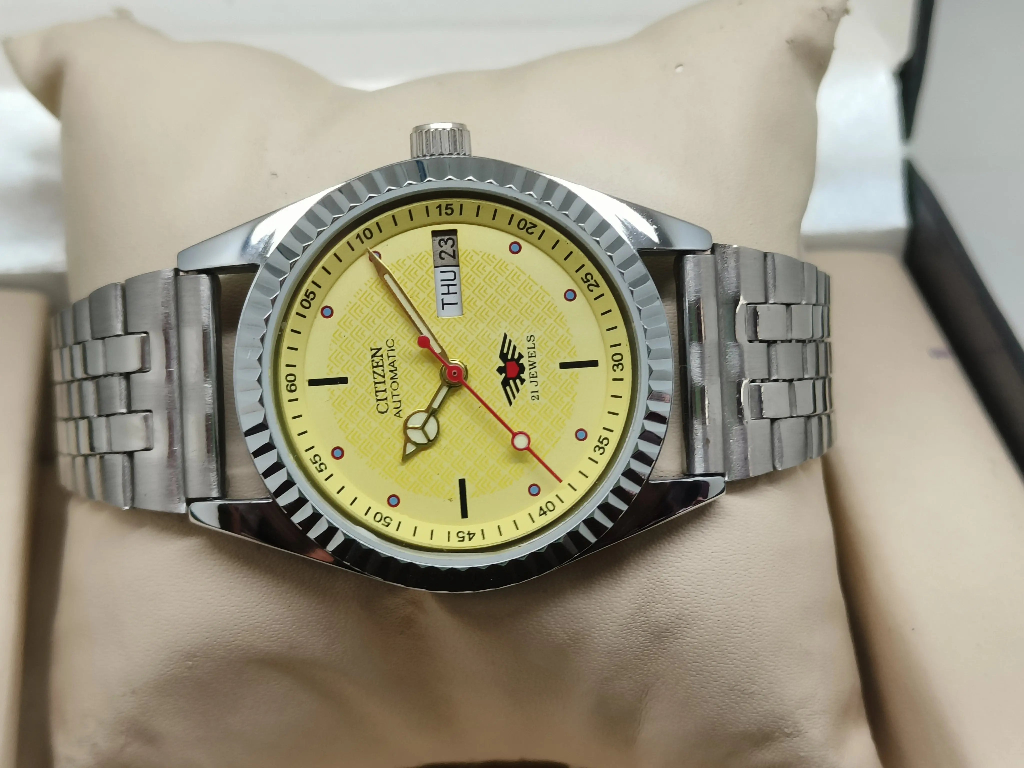 Citizen Eagle Automatic Watch – Stainless Steel Automatic National Watches