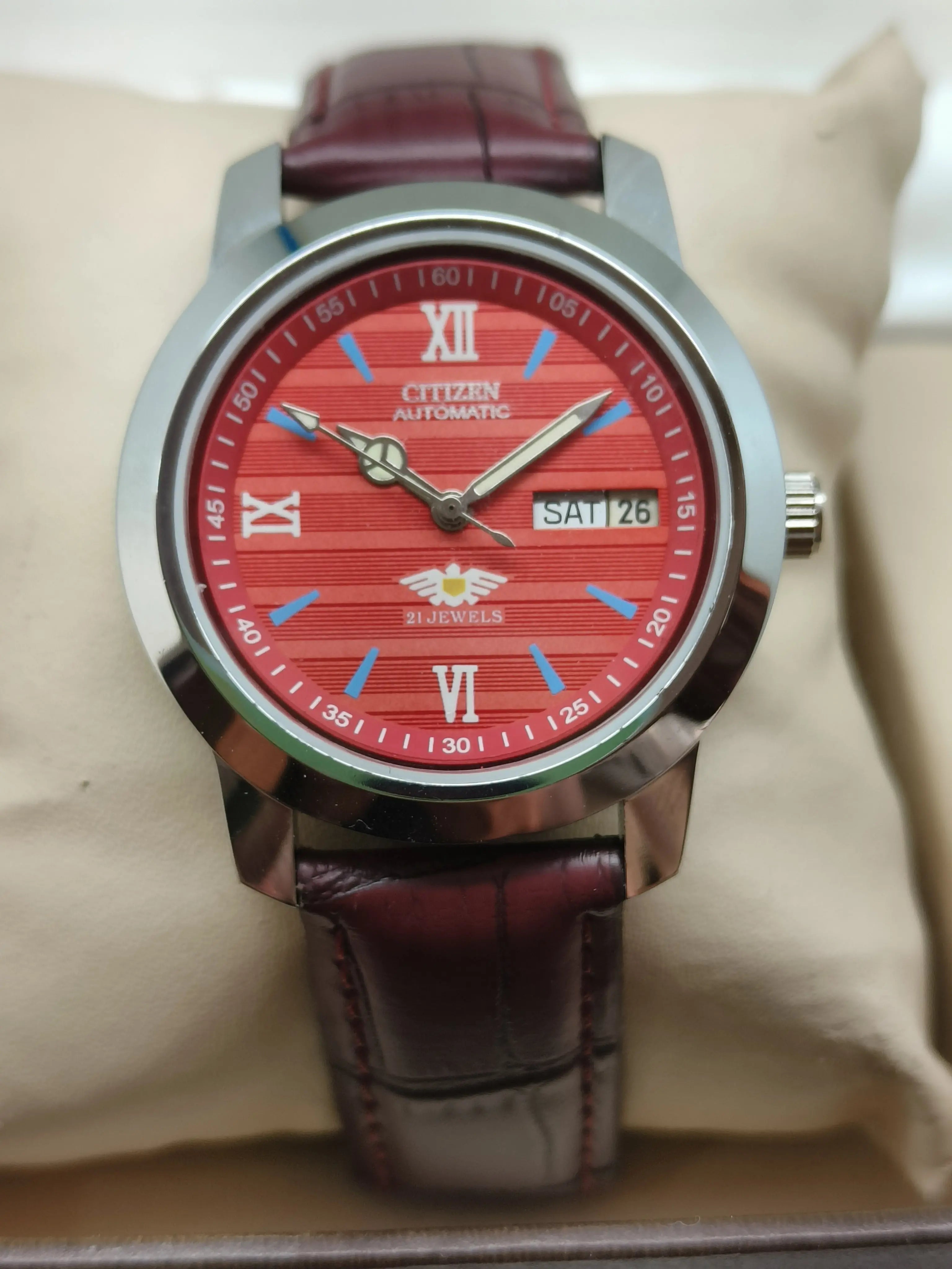 Citizen Eagle Automatic Watch – Men’s Vintage Style National Watches