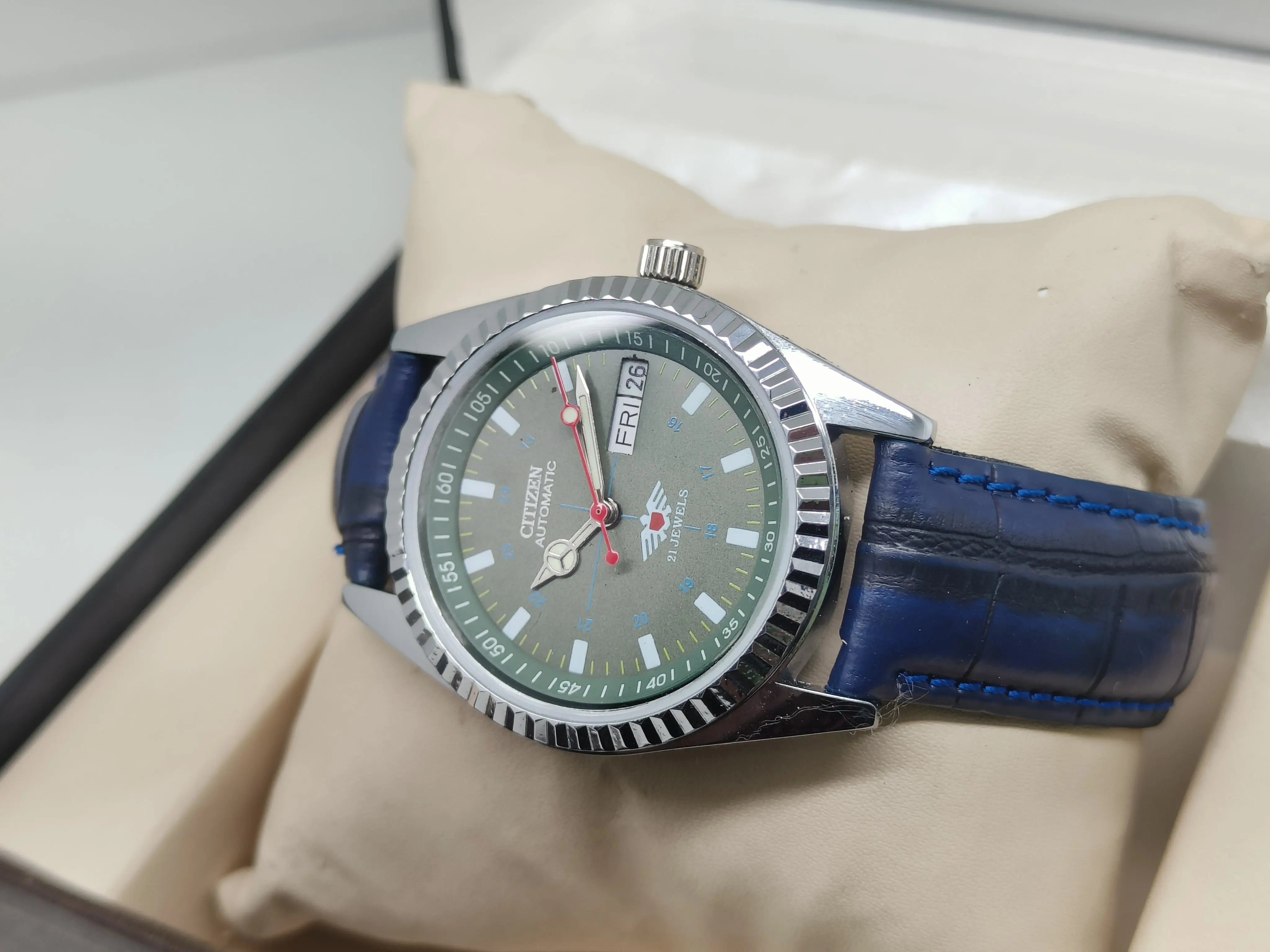 Citizen Eagle Automatic Watch – Japan 21J Movement for Men National Watches