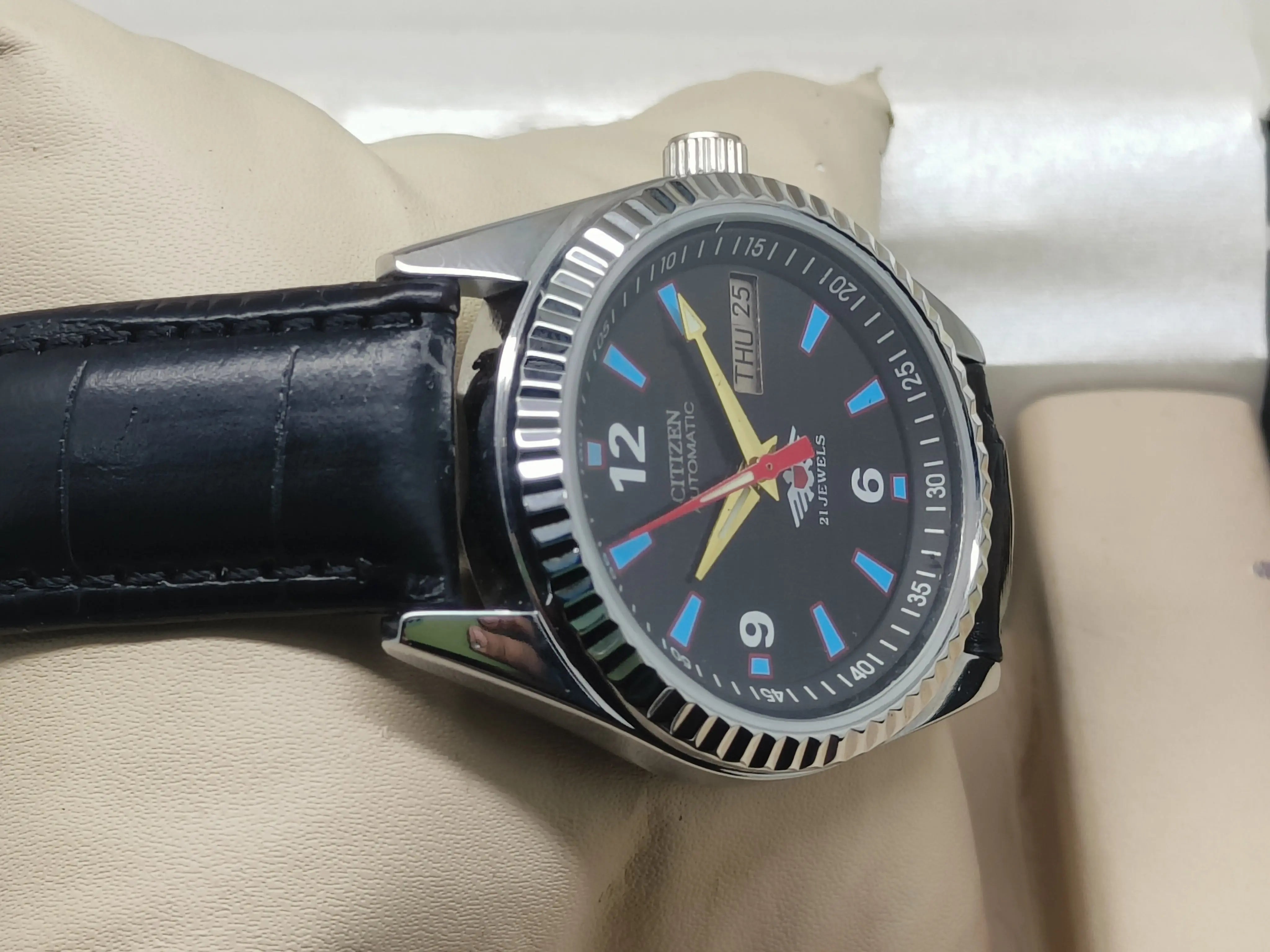 Citizen Eagle Automatic Watch – Japan Vintage 21 Jewels National Watches