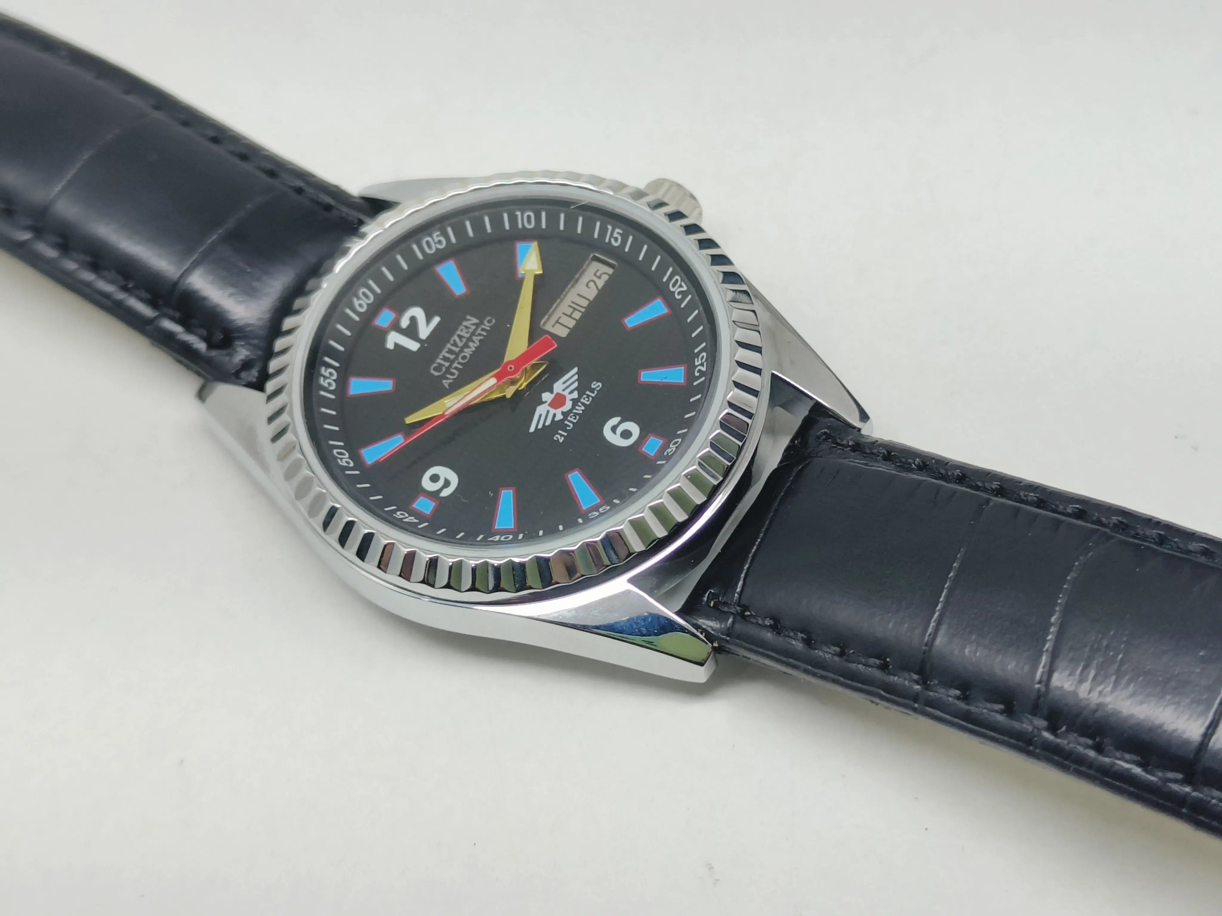Citizen Eagle Automatic Watch – Japan Vintage 21 Jewels National Watches