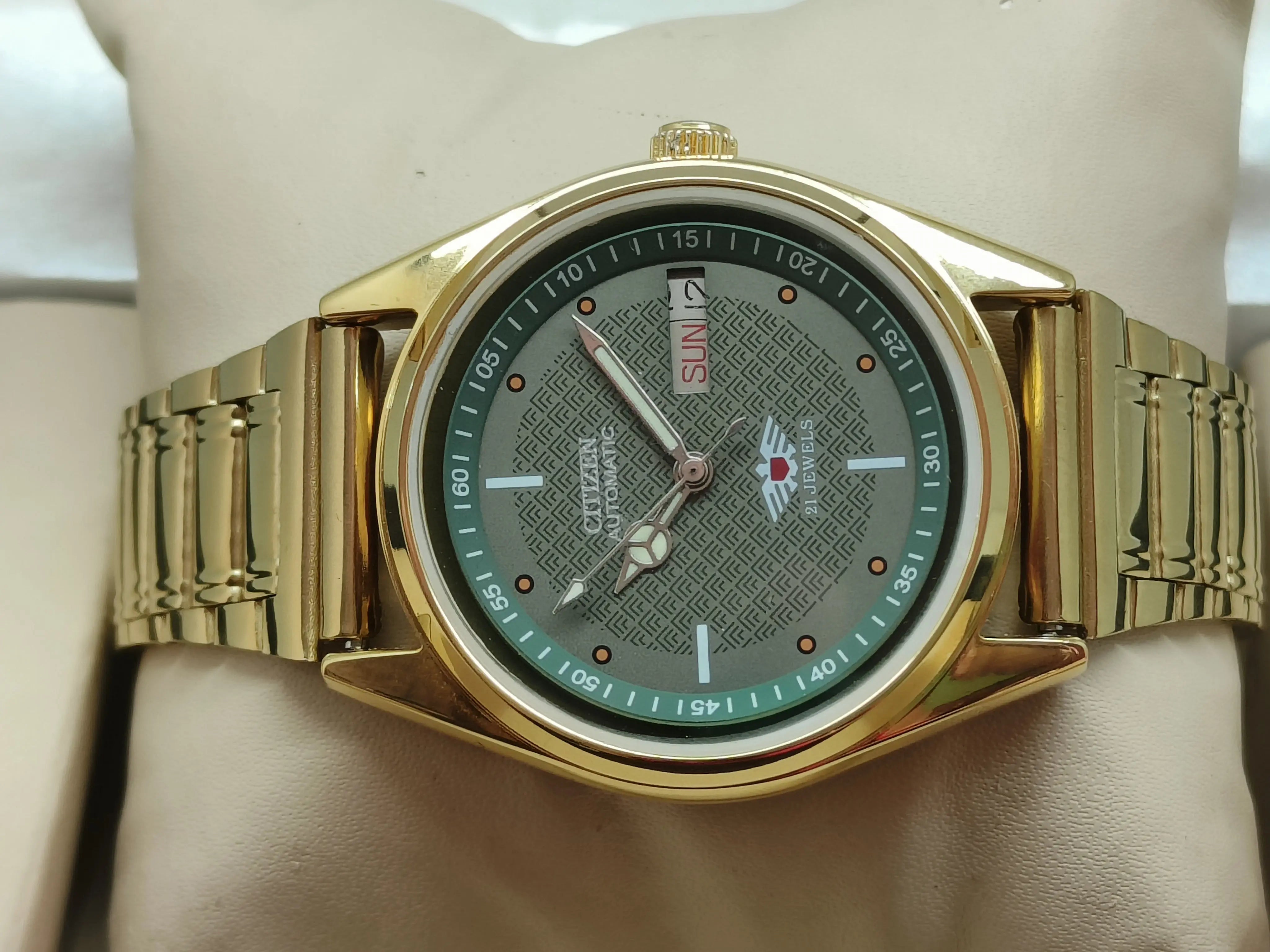 Citizen Eagle 7 Automatic Watch – Japan Movement, Day-Date Function National Watches