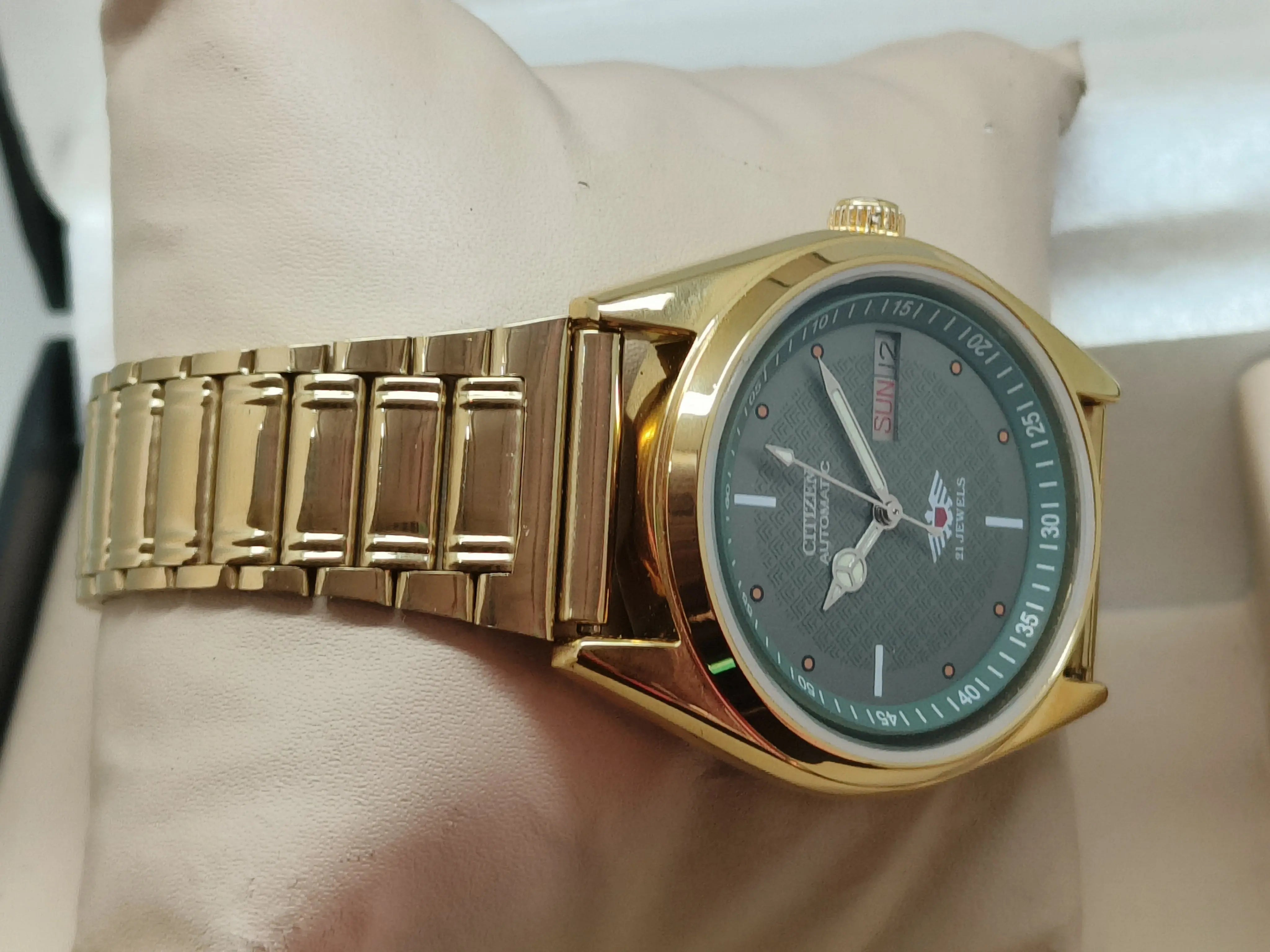 Citizen Eagle 7 Automatic Watch – Japan Movement, Day-Date Function National Watches