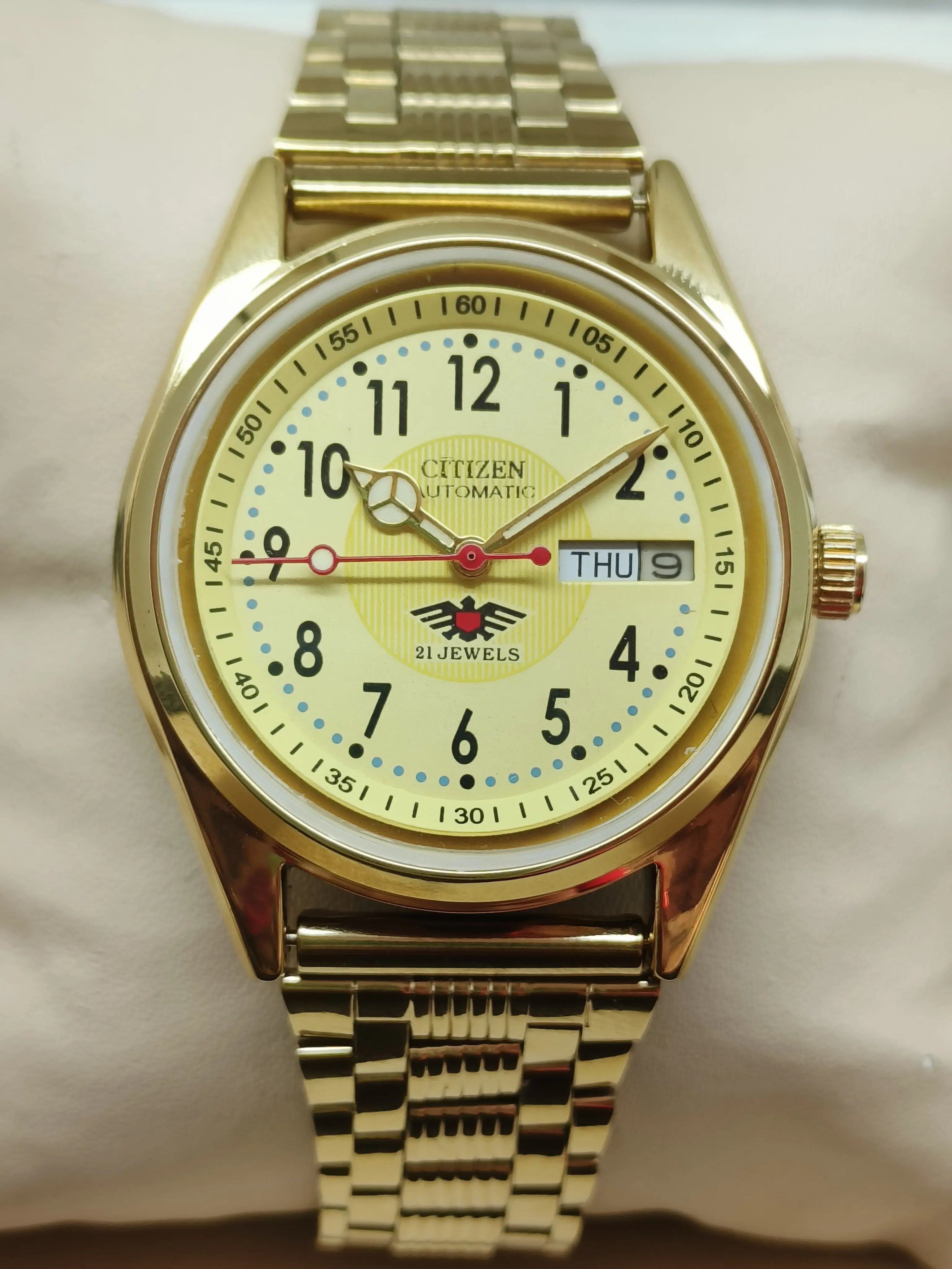 Citizen Eagle 7 Automatic Vintage Watch – Japan Original, 21 Jewels National Watches