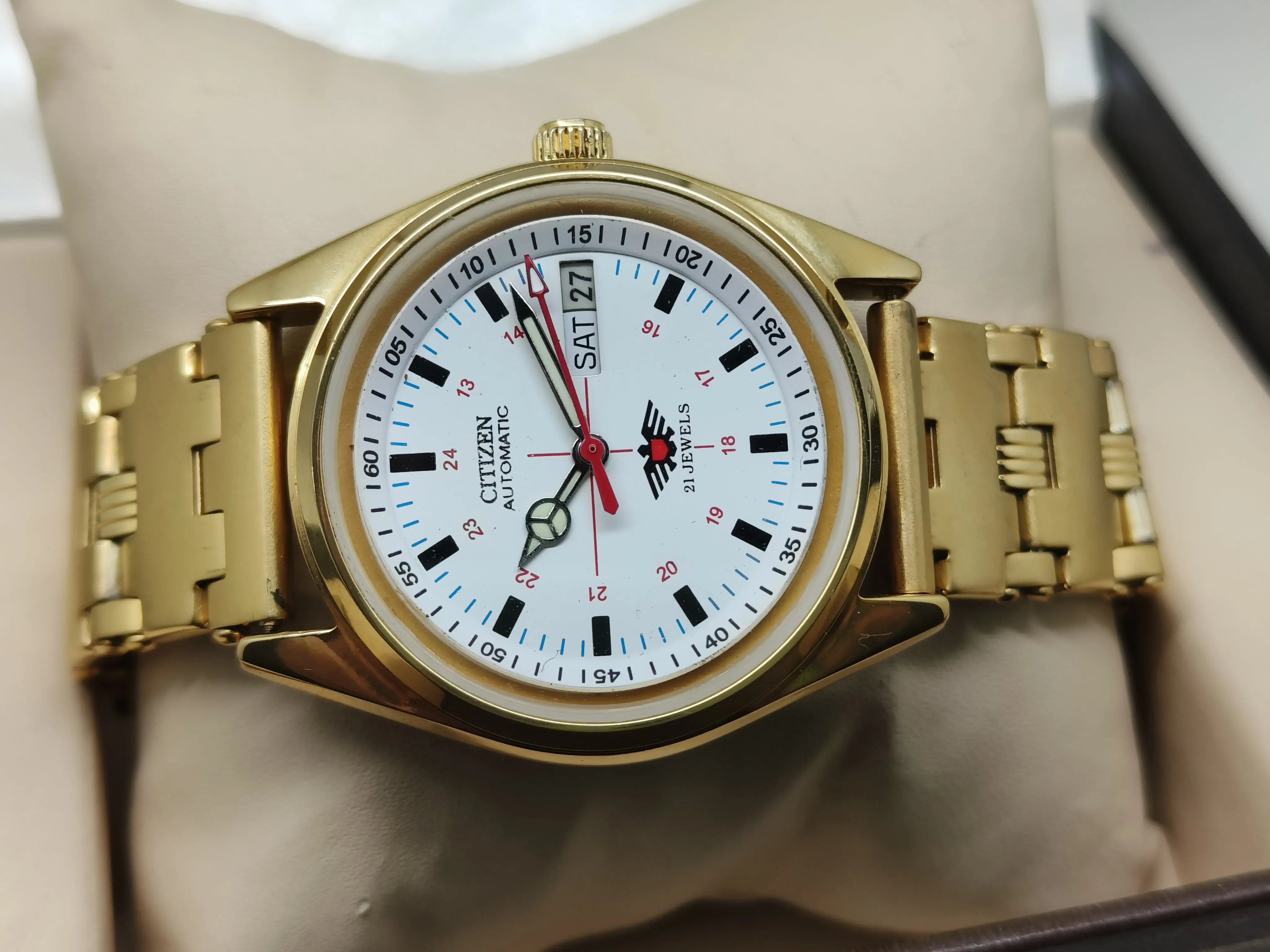 Citizen Eagle 7 Automatic Watch – 21 Jewels, Day-Date, Japan Made National Watches