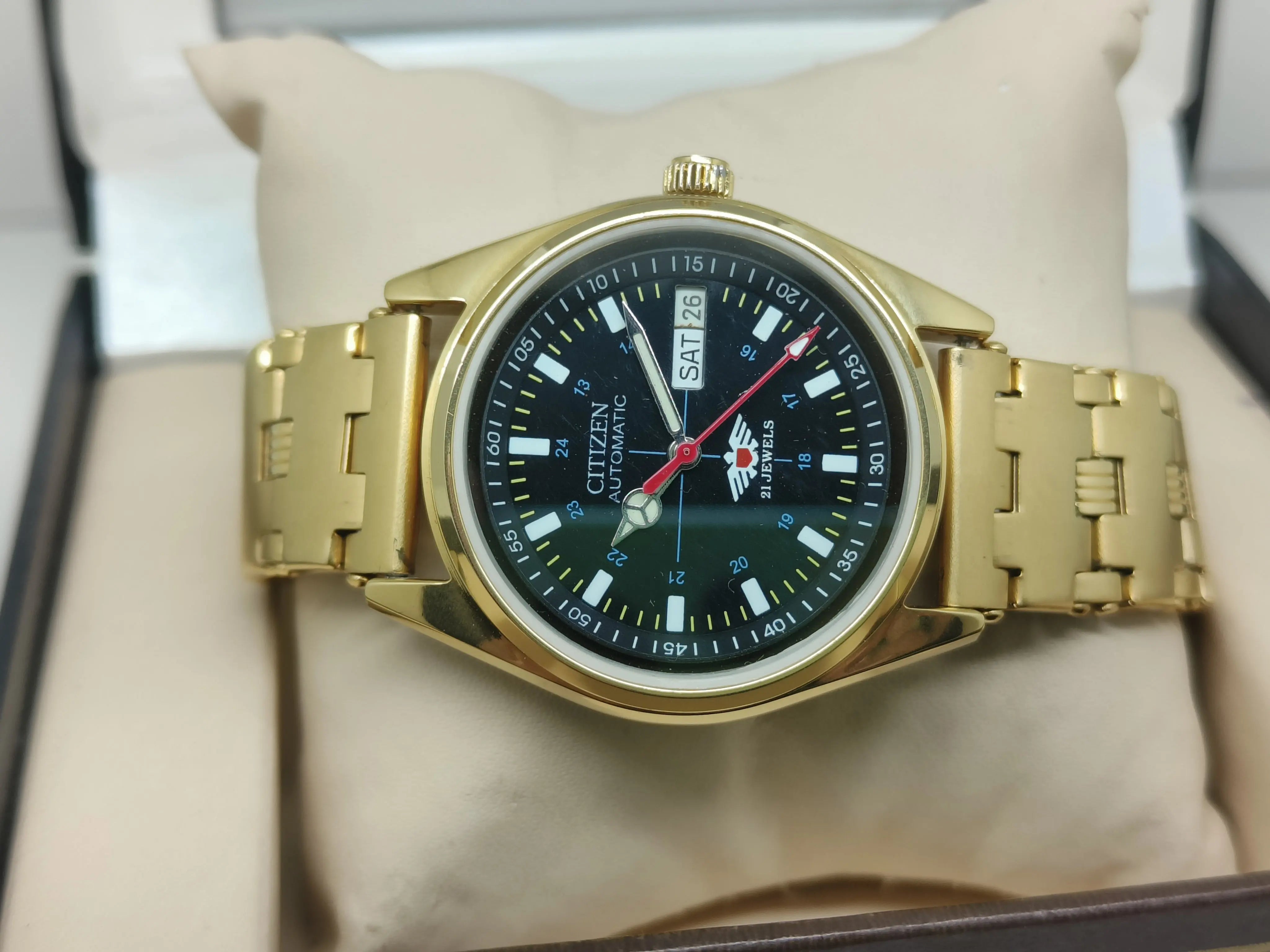 Citizen Eagle 7 Automatic Watch – Original Japan Model, Timeless Design National Watches