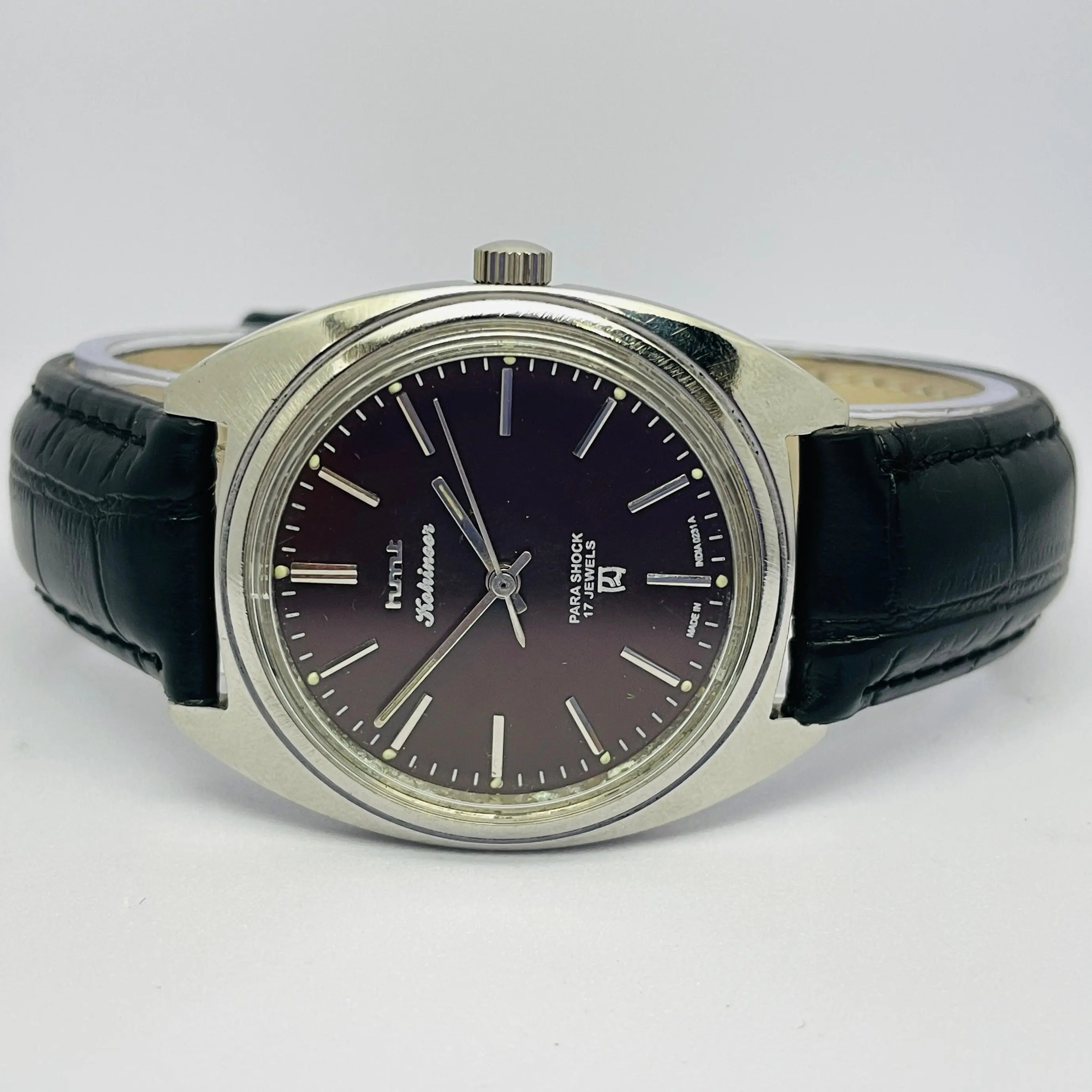 HMT Kohinoor Hand Winding 17 Jewels – Classic Indian Vintage Watch National Watches